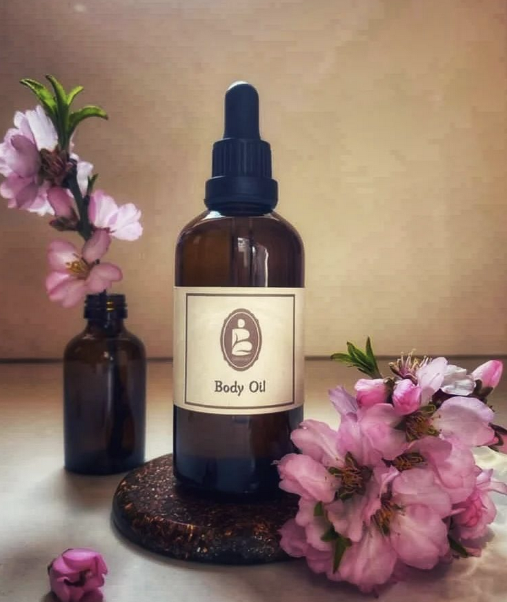 Body oil for moisturize 