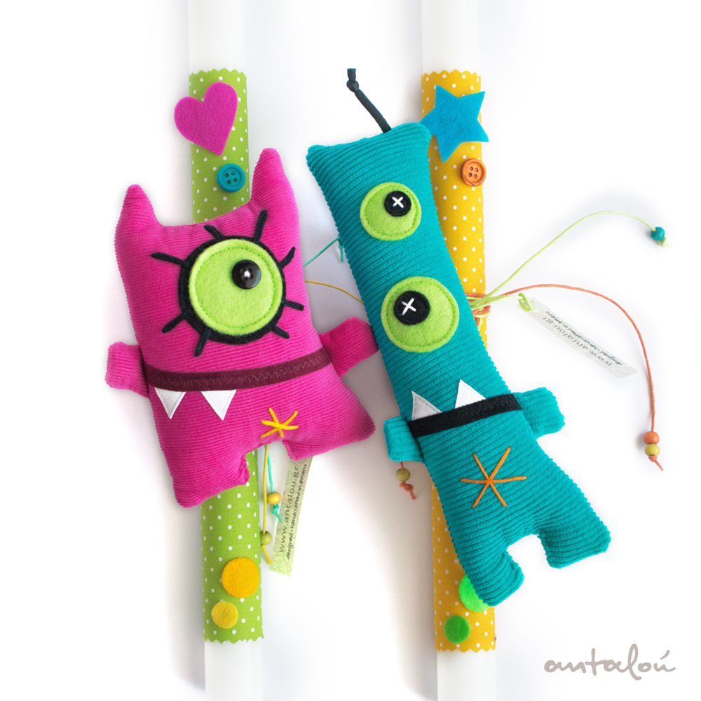 λαμπάδα mini Monster!