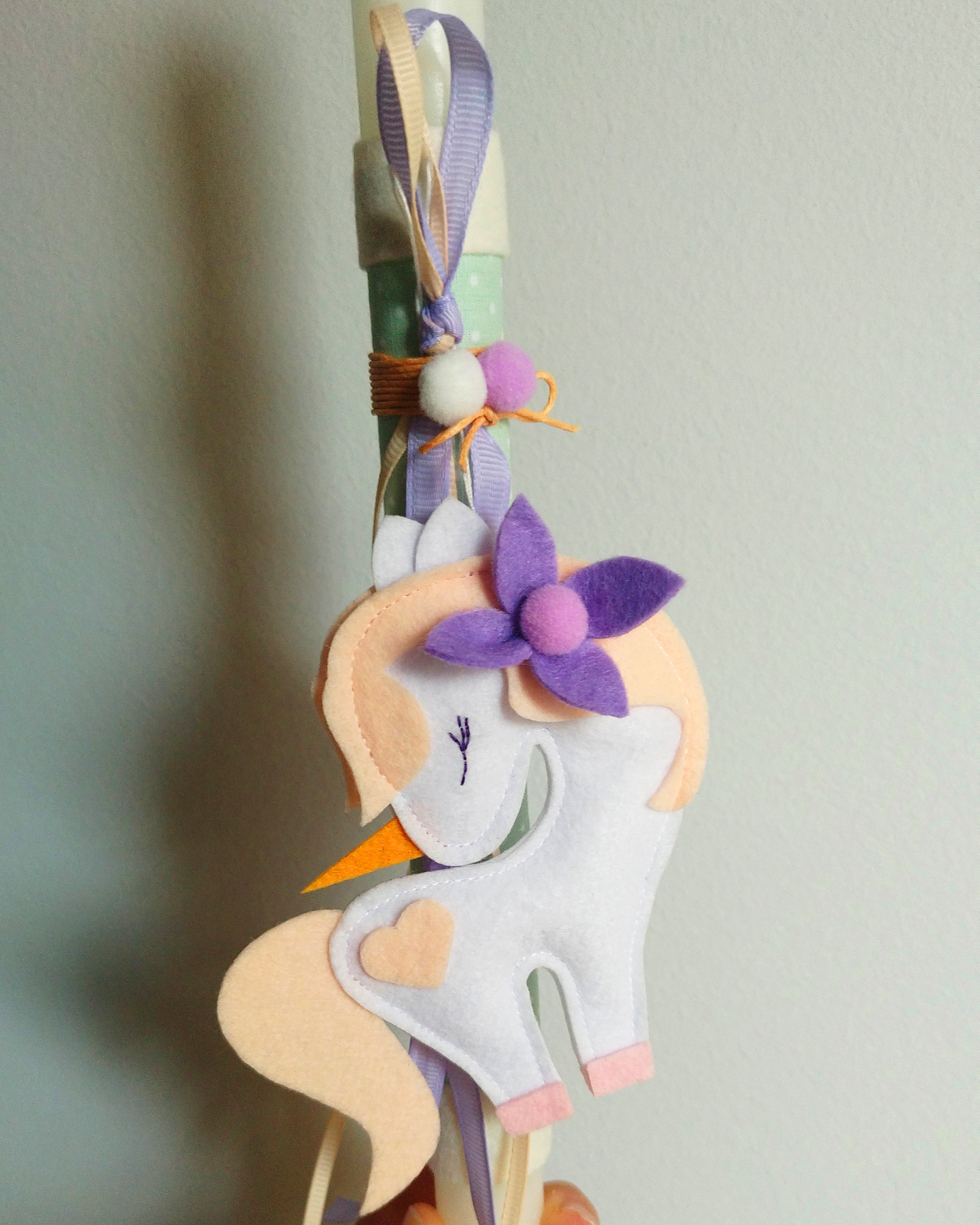 Πασχαλινή Λαμπάδα Μονόκερος