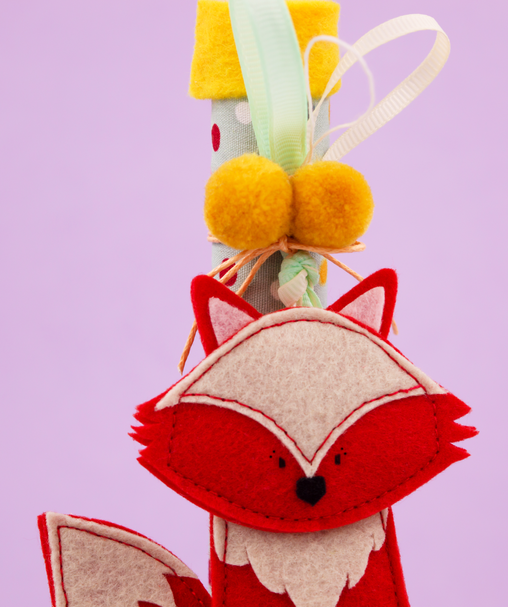 Πασχαλινή λαμπάδα αλεπού