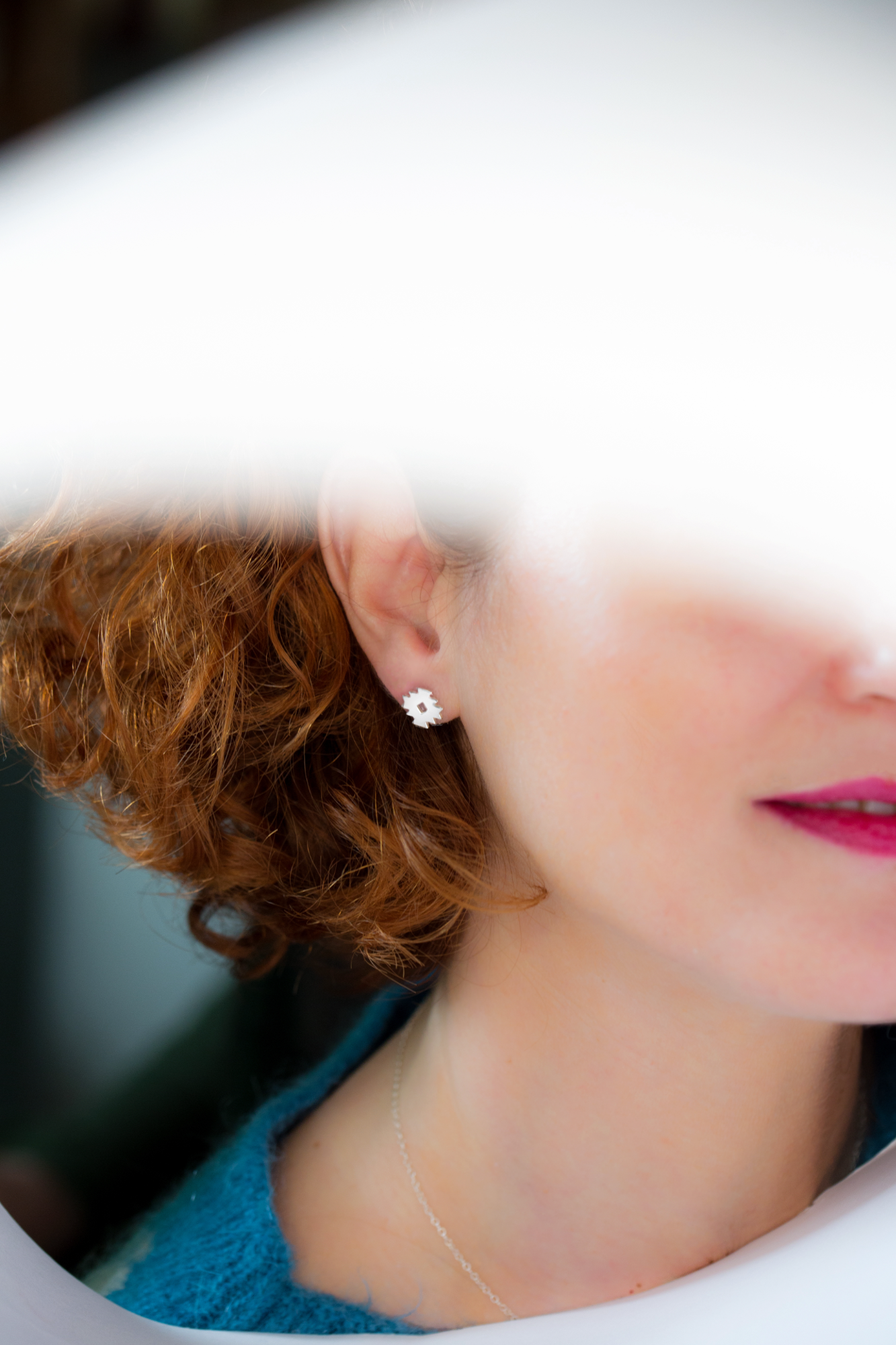 Σκουλαρίκια ασημένια “Star”