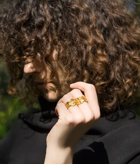 Ether Gold Ring I
