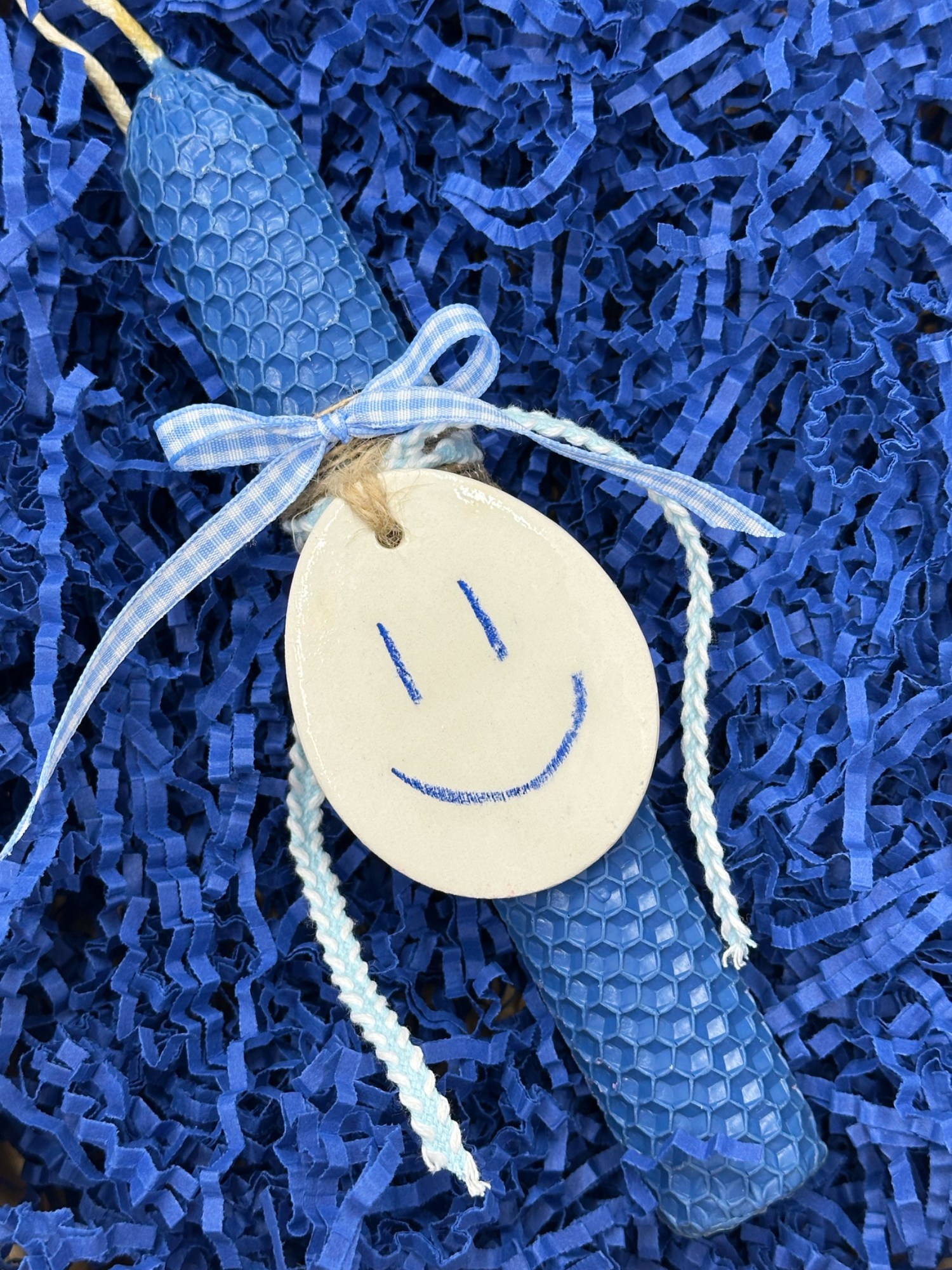 Χειροποίητη λαμπάδα Happy Face!!😊