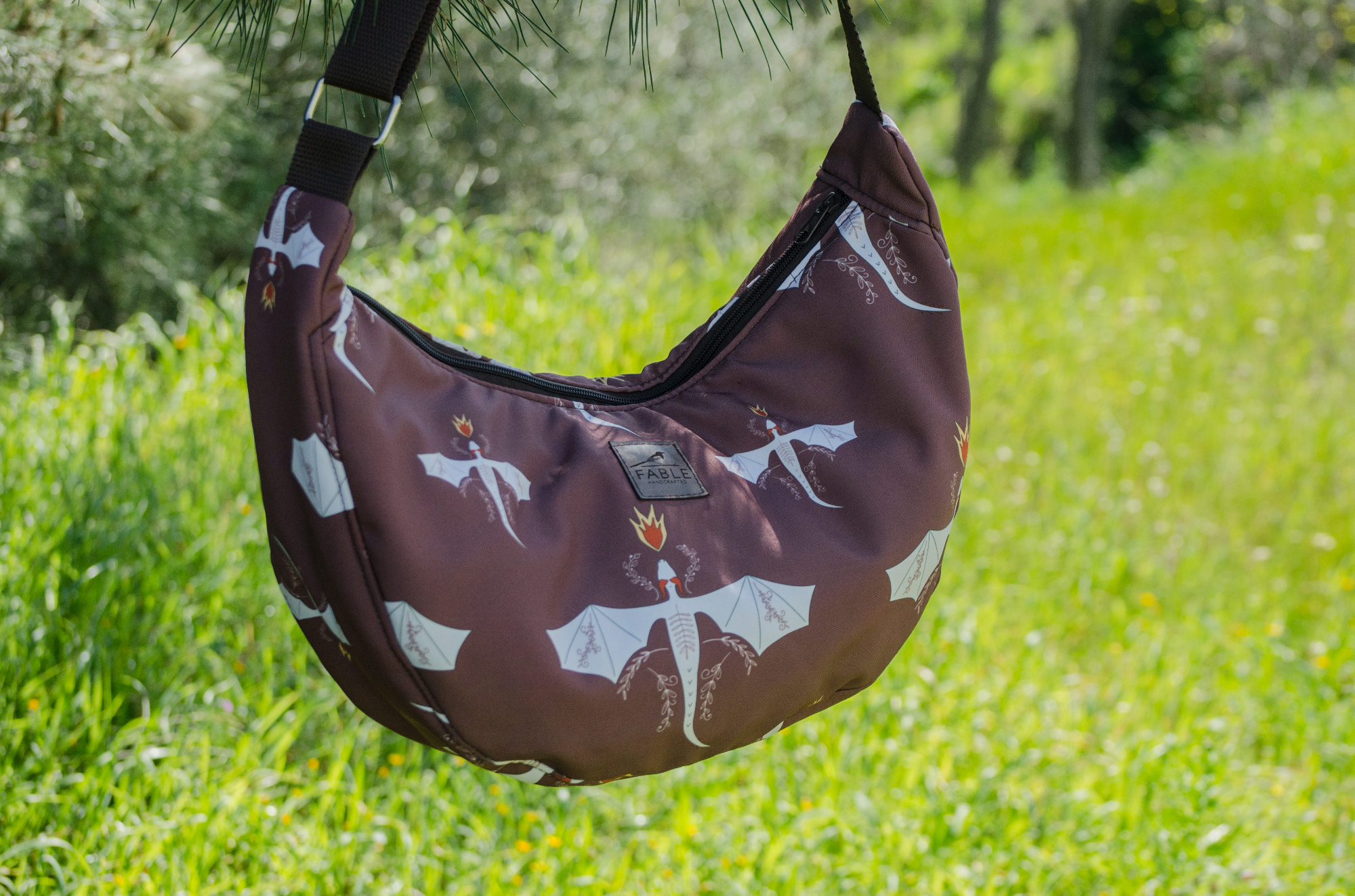 Dragonfire - Crescent Bag