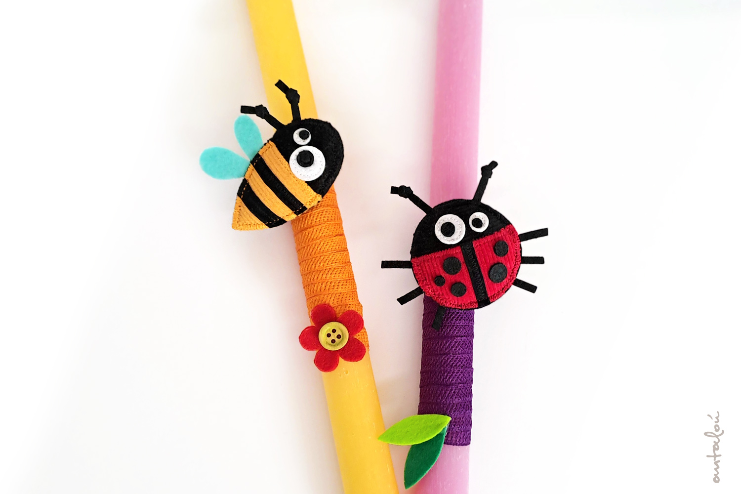 λαμπάδα tiny brooch!