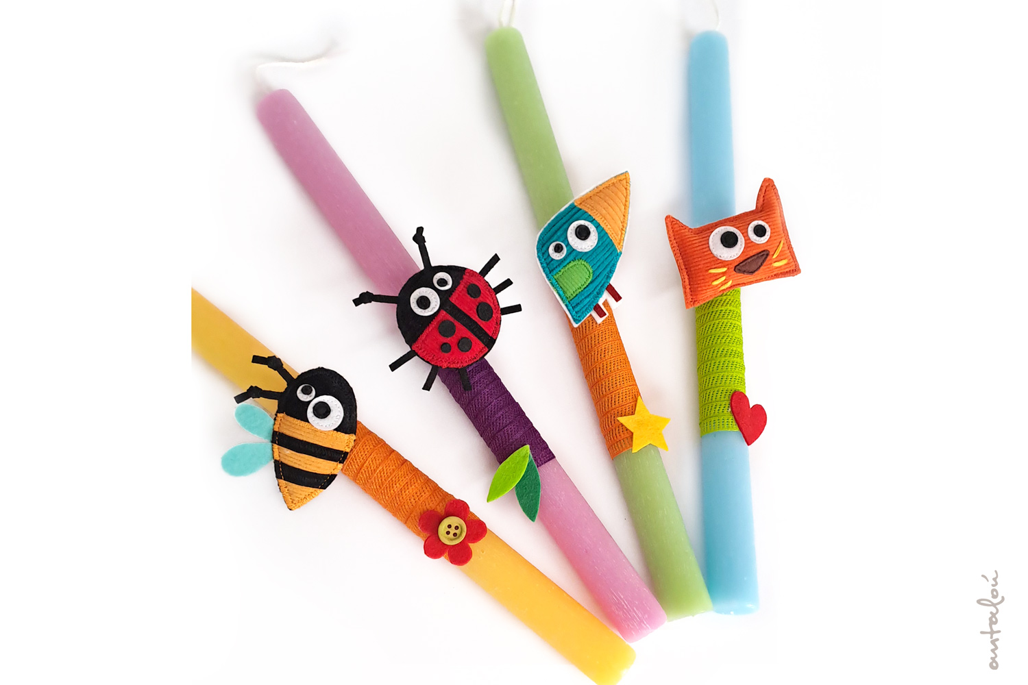 λαμπάδα tiny brooch!