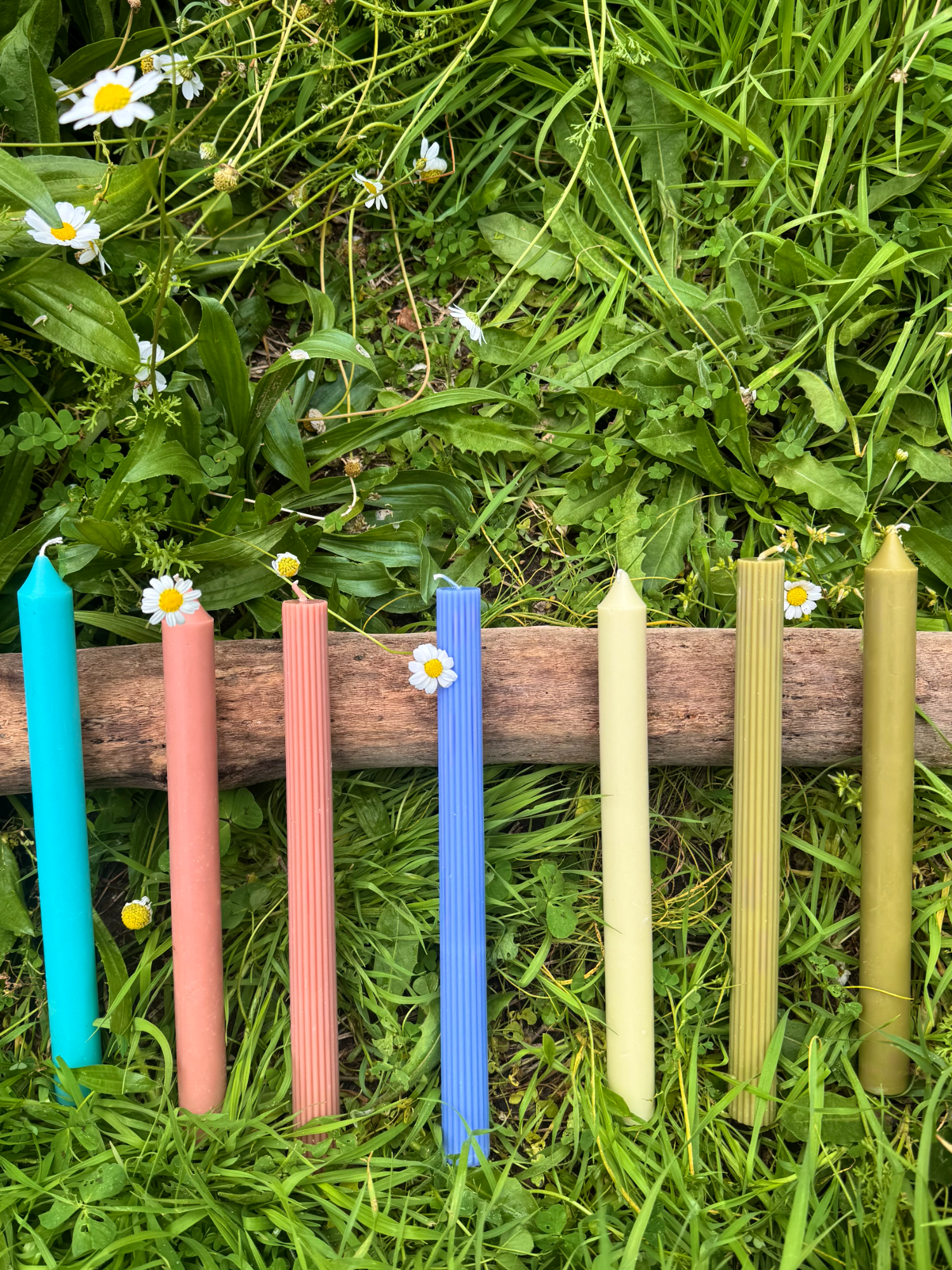 Λαμπάδα από κερί ελαιολάδου