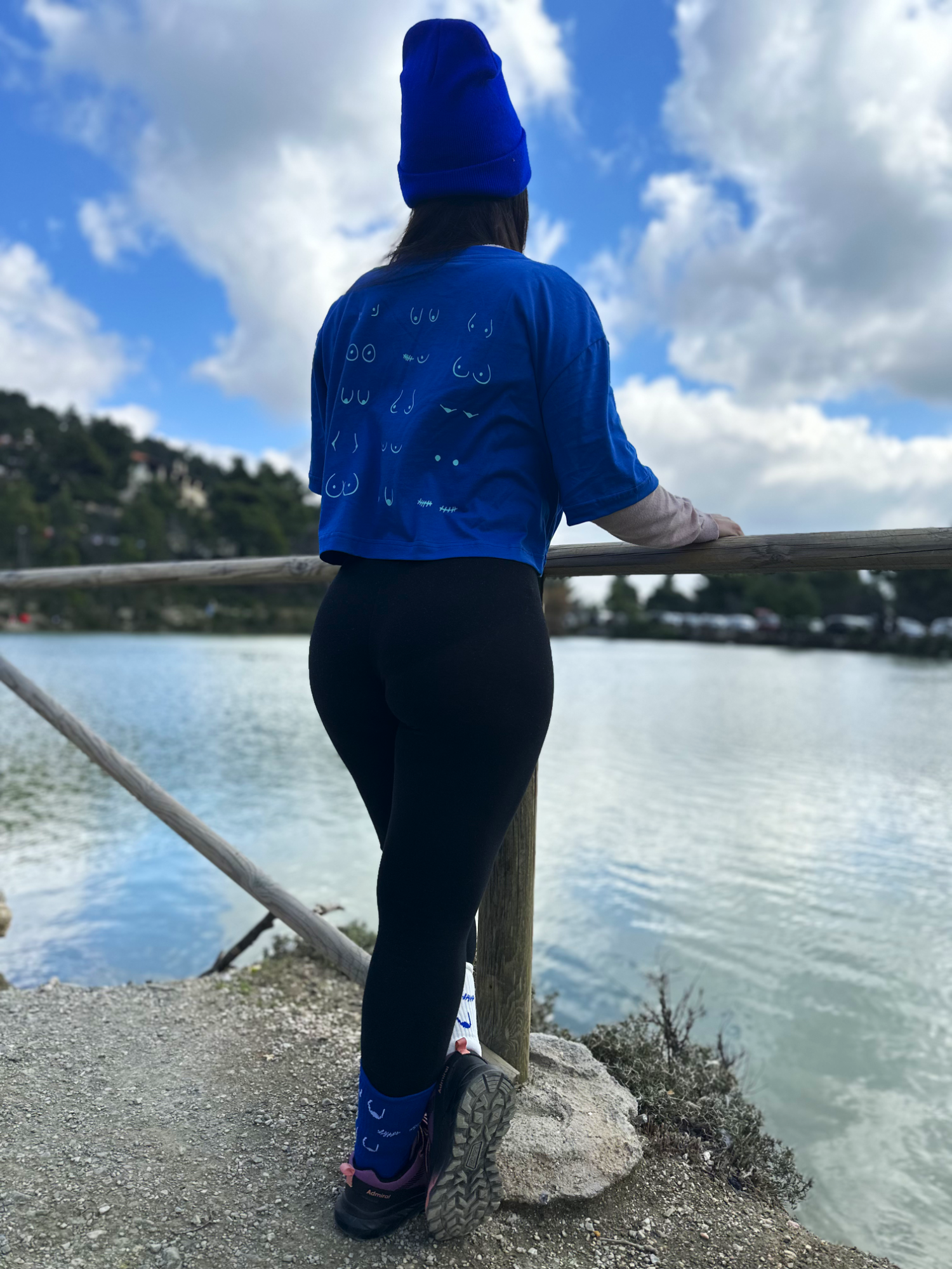 Crop top with Boobies