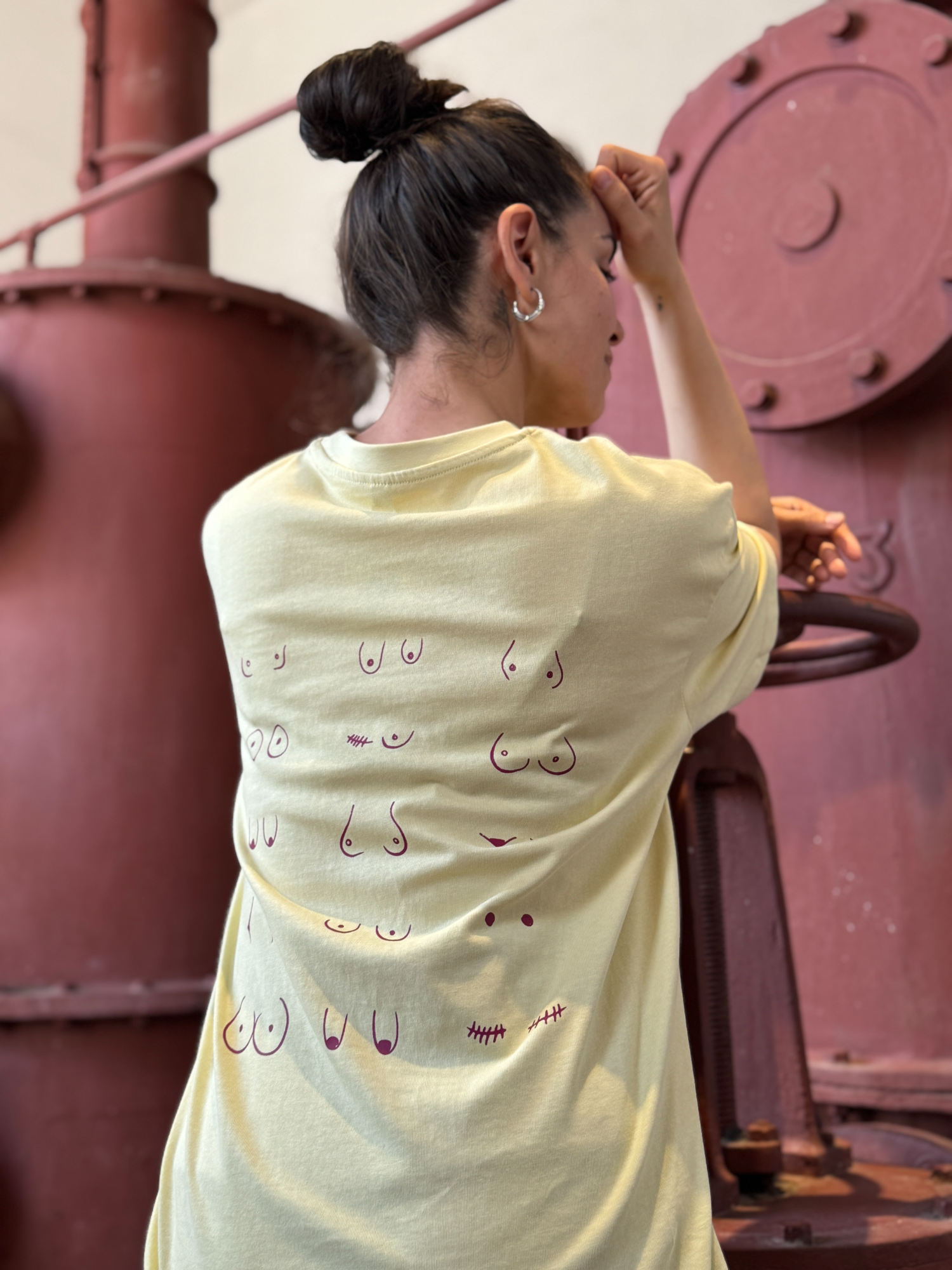 Printed Boobies T-Shirt
