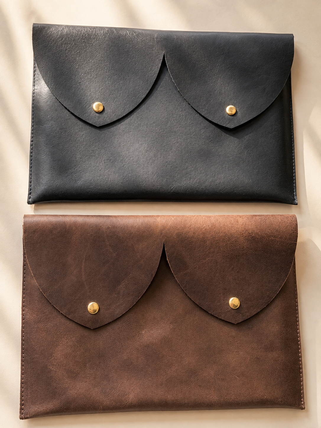 Boobies Leather Clutch