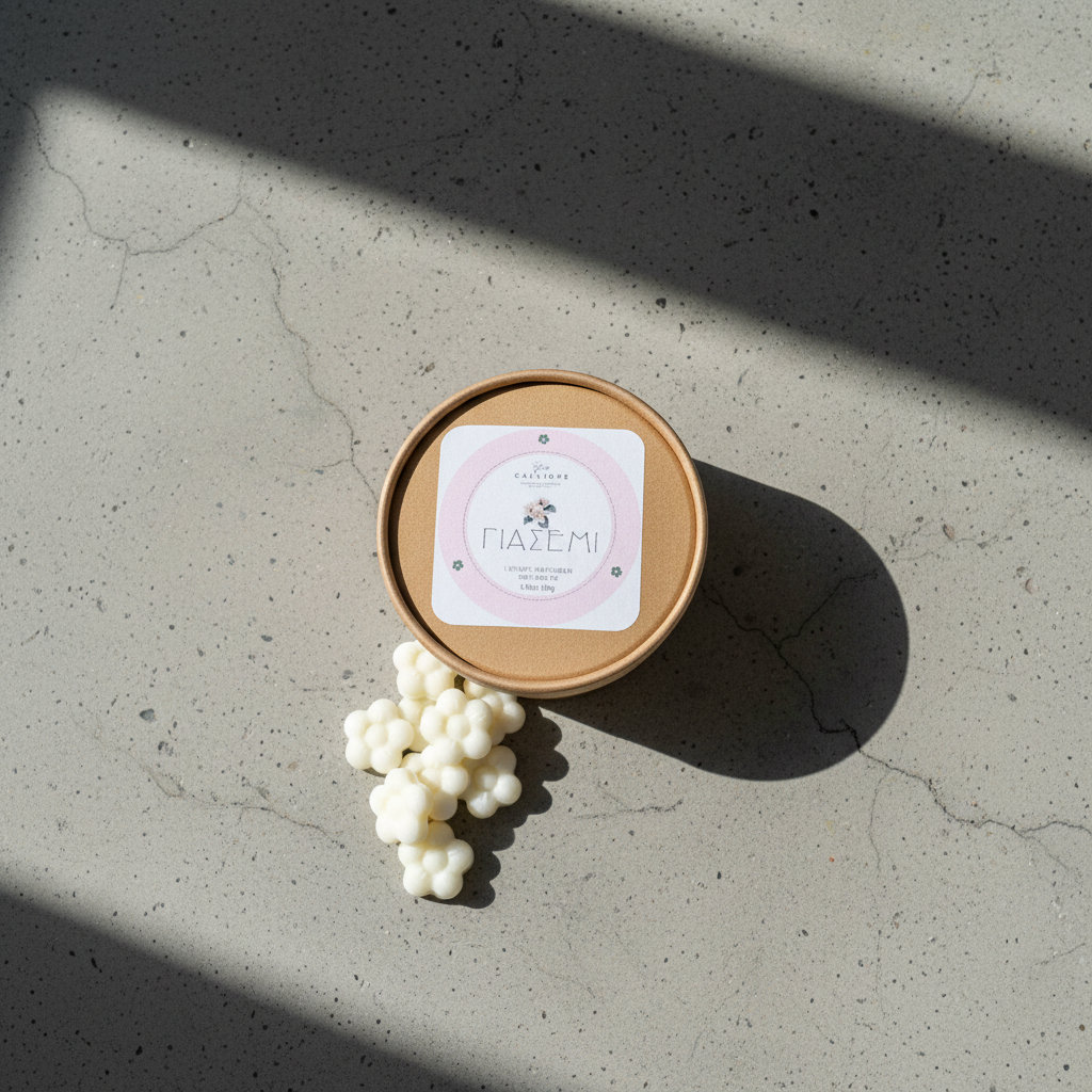 Wax Melts Γιασεμί | Λευκά Αρωματικά Λουλούδια για Καυστήρα