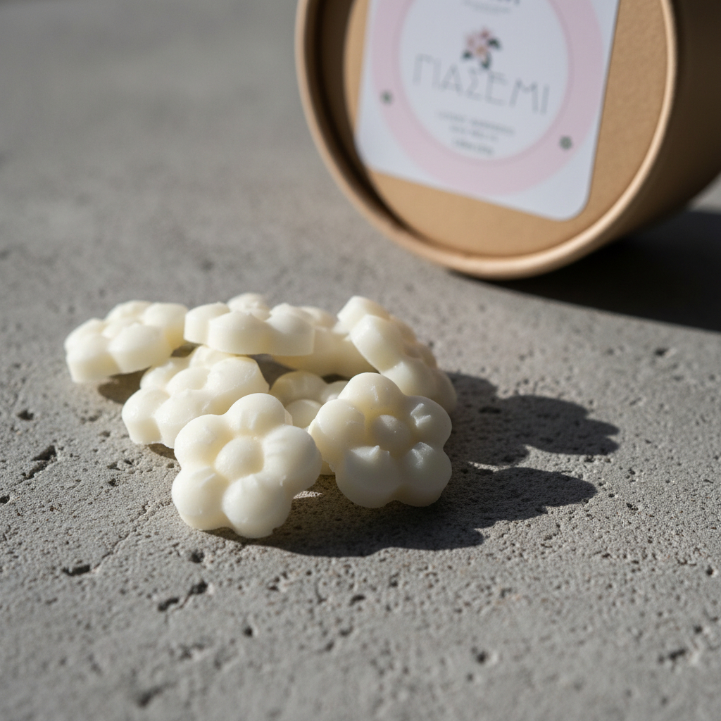 Wax Melts Γιασεμί | Λευκά Αρωματικά Λουλούδια για Καυστήρα