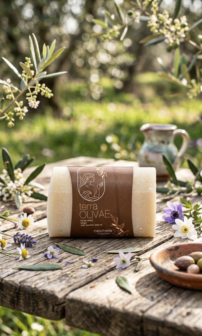 Χειροποίητο Σαπούνι Ελαιολάδου «Νεφέλη»
