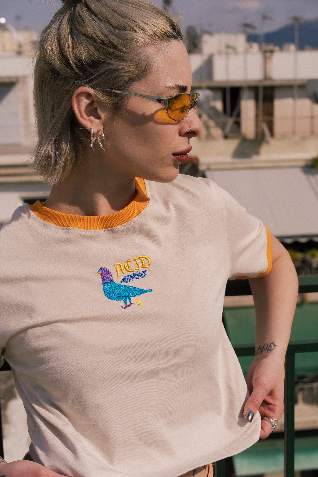 ACID Athens crop top