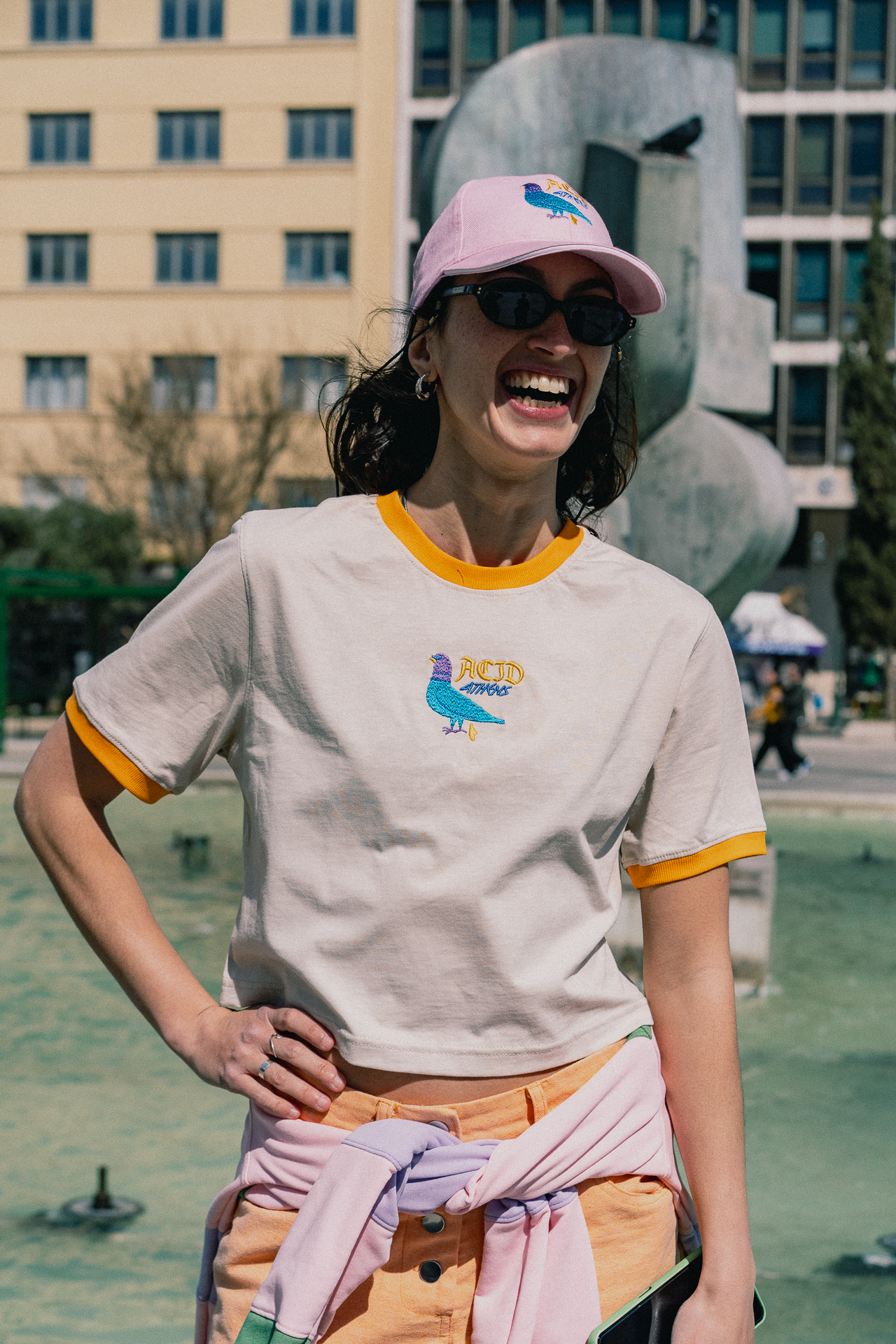 ACID Athens crop top