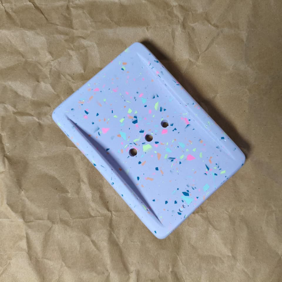 Σαπουνοθήκη Terrazzo - Λιλά 