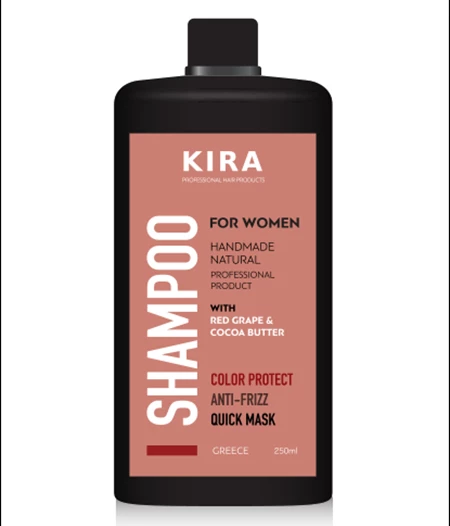 KIRA SHAMPOO -WITH RED GRAPE & COCOA BUTTER