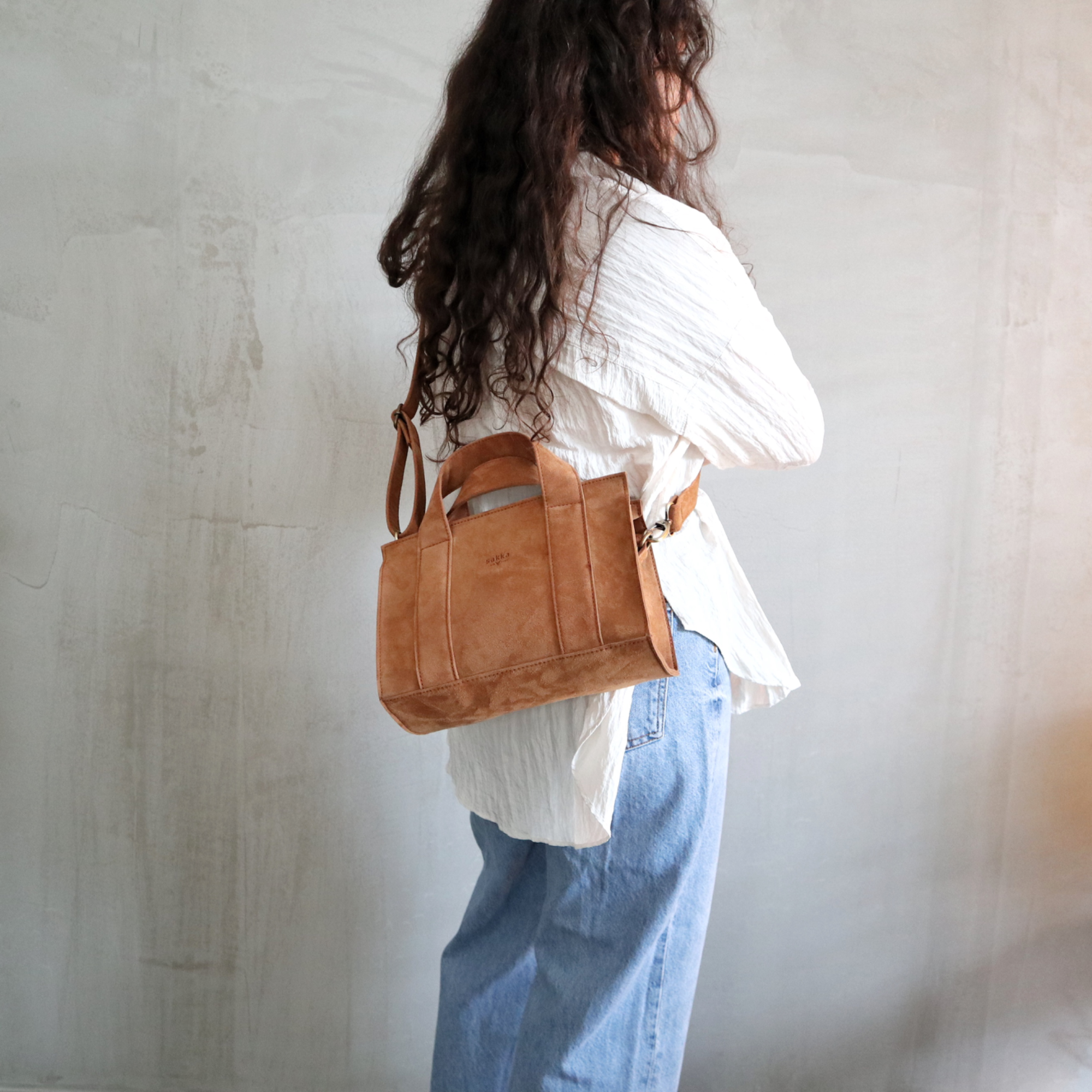 Lulu, Suede Leather Bag