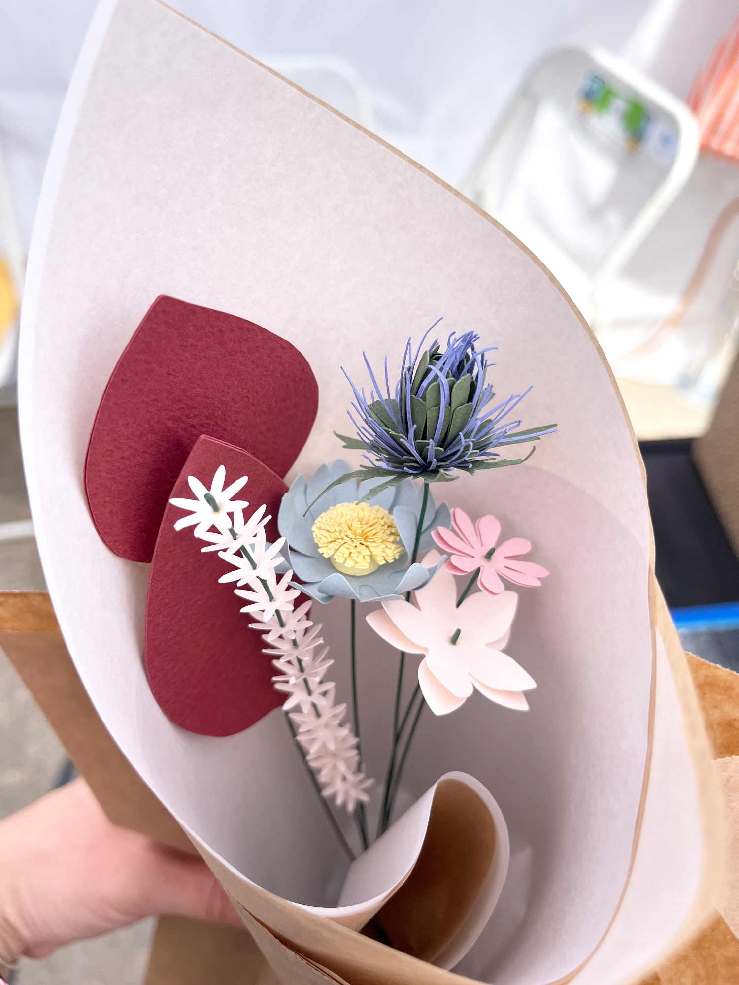 Paper Flower Arrangement