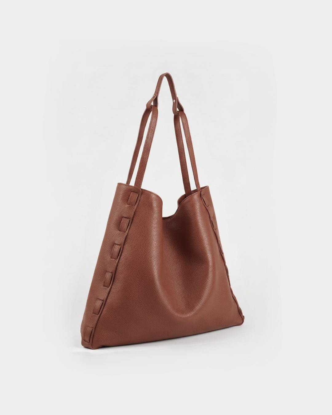 Alcyone Tote Bag | Russet Brown Leather