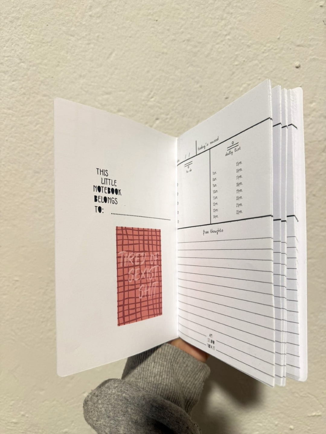 Sexist Shit Notebook