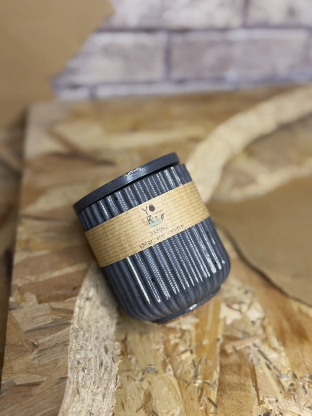 Satoru Black Soy Candle