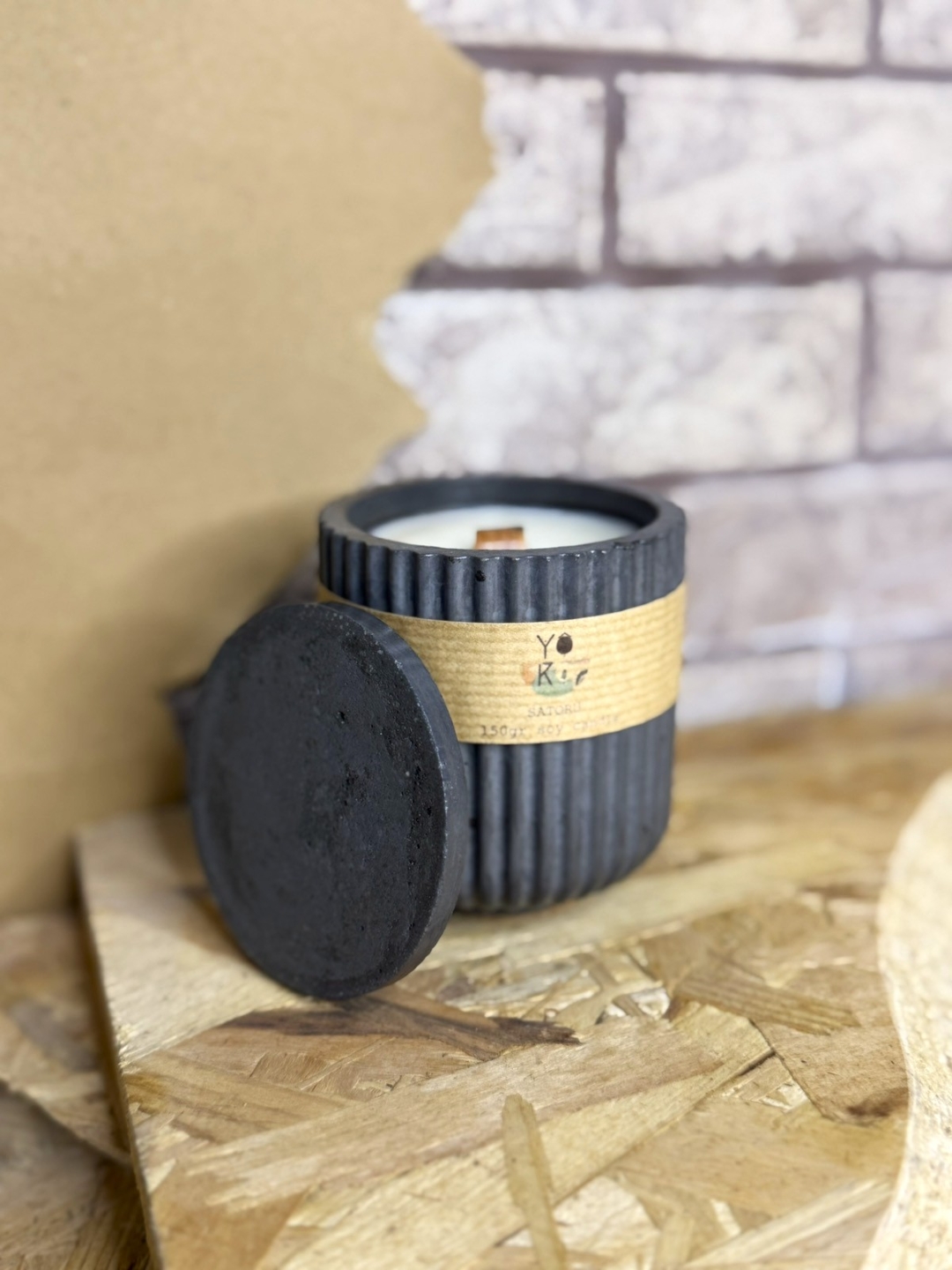 Satoru Black Soy Candle