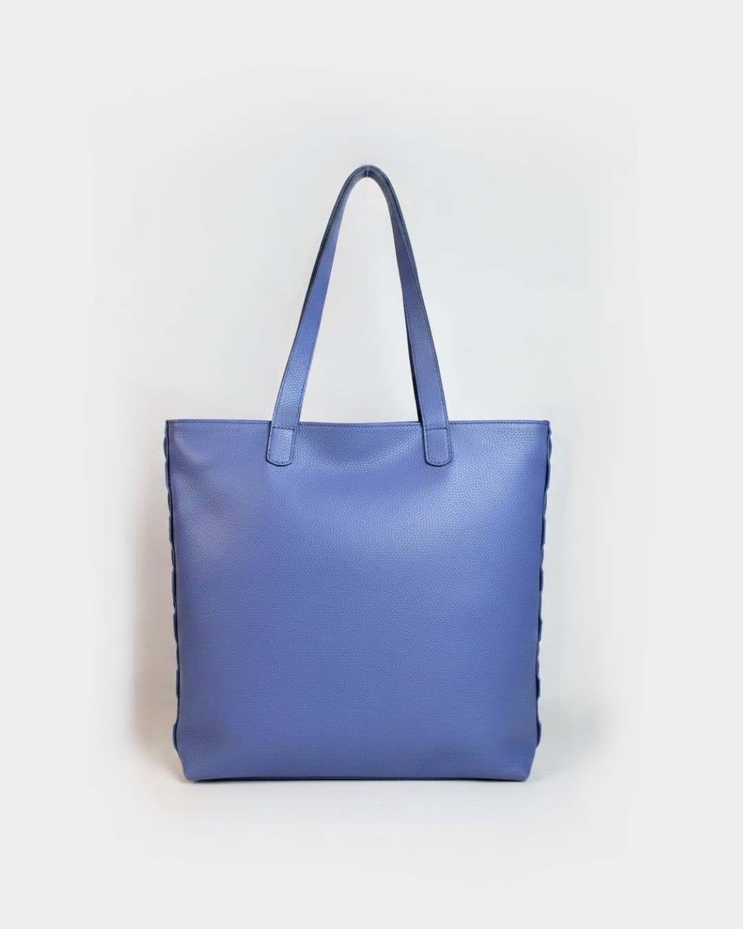 Nefeli Tote Bag | Lake Blue Leather