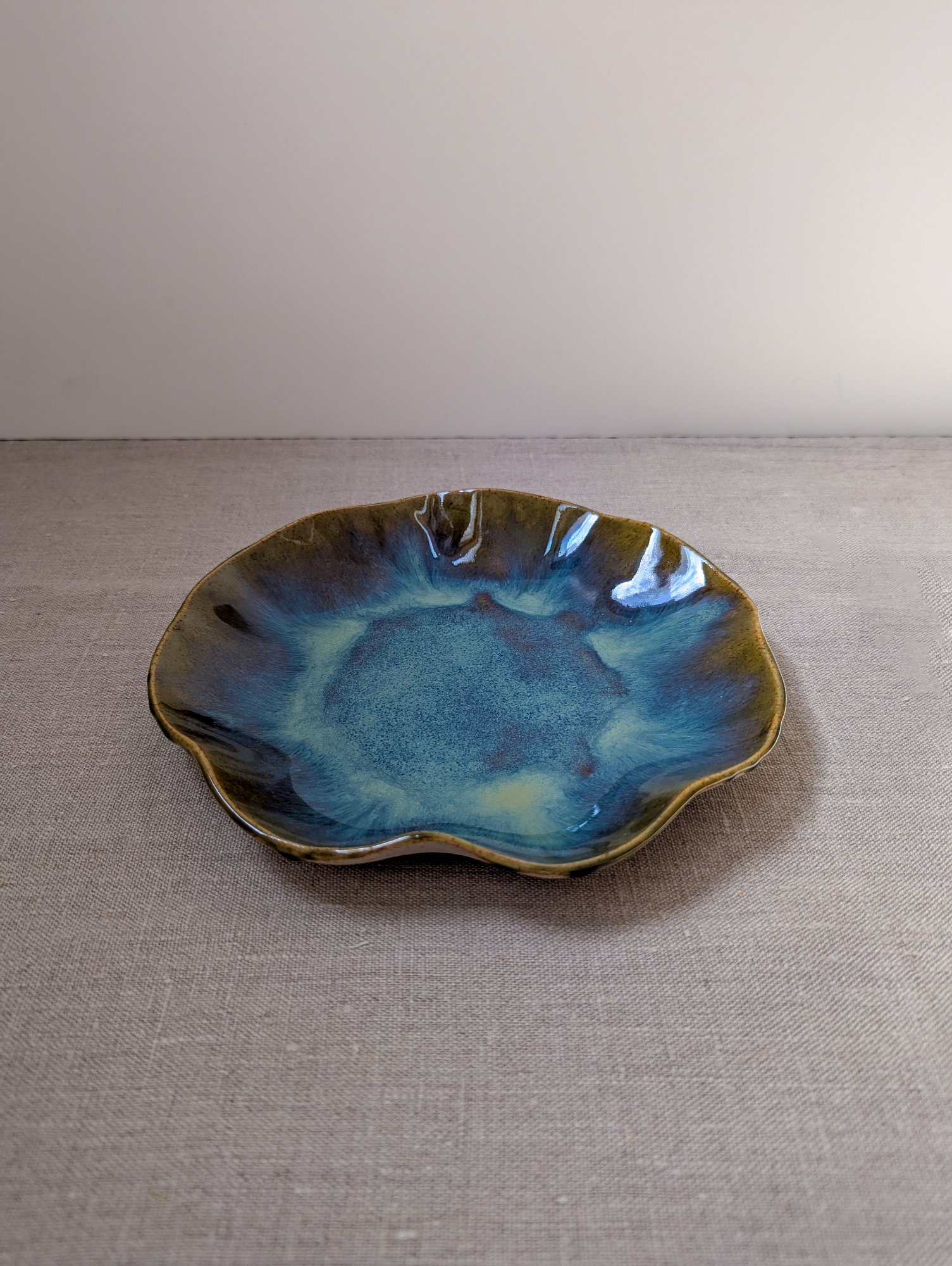 Ruffle plate