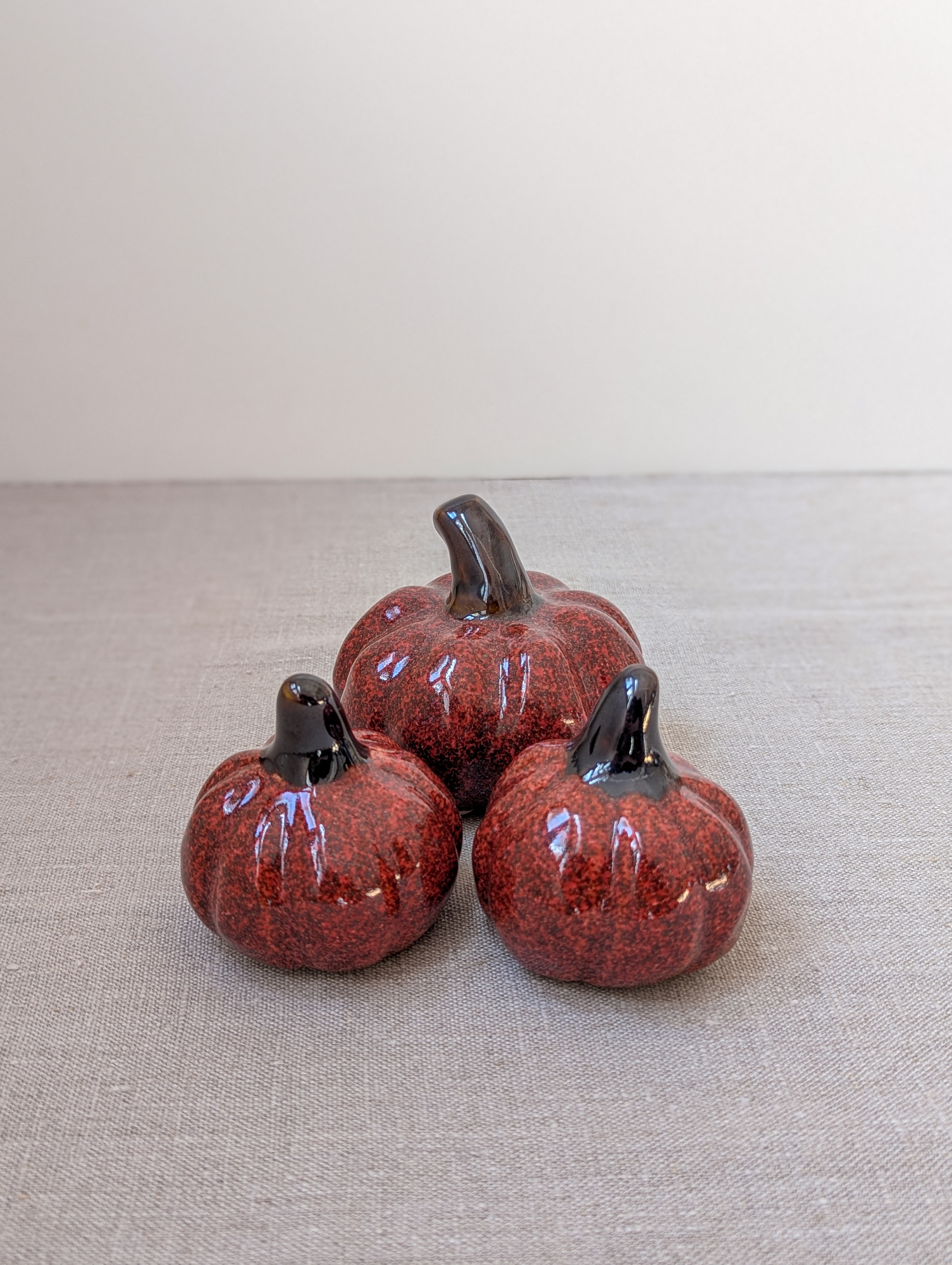 Ceramic pumpkins