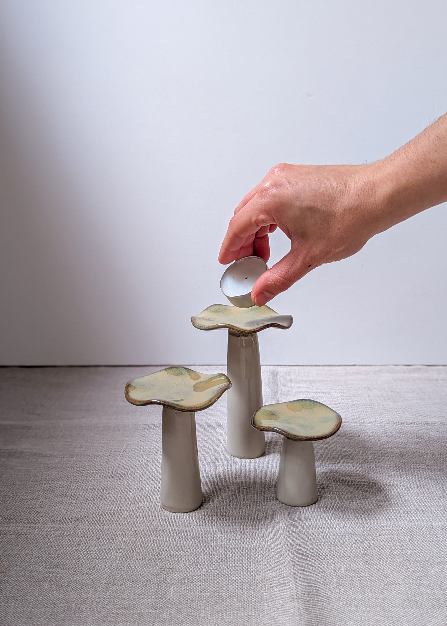 Ceramic mushroom