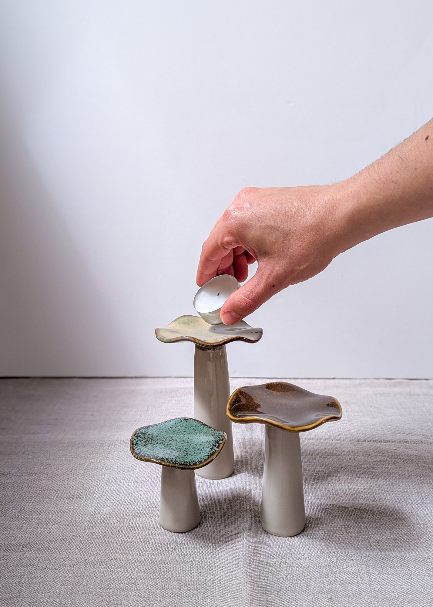 Ceramic mushroom