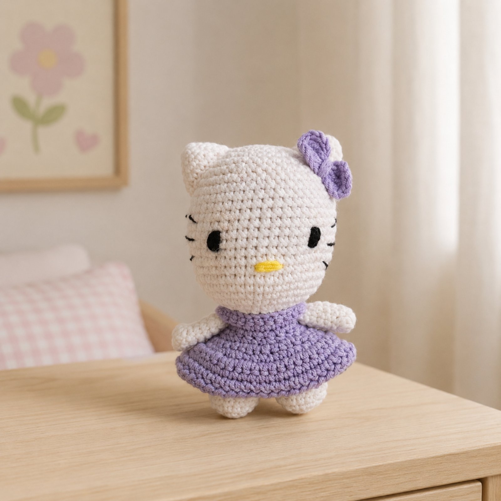 🎀 Handmade Kitty Doll