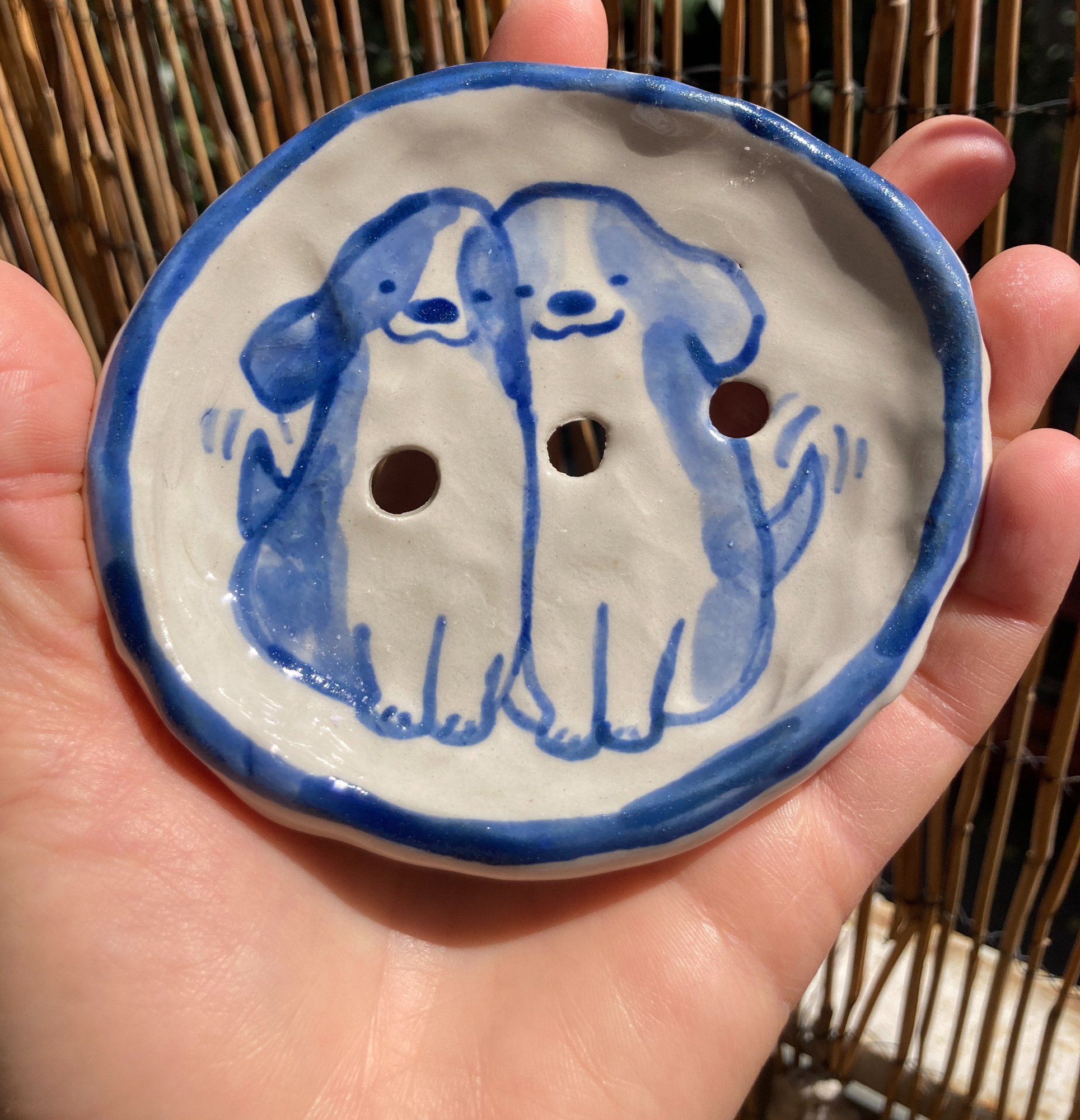 Doggies Soap Holder