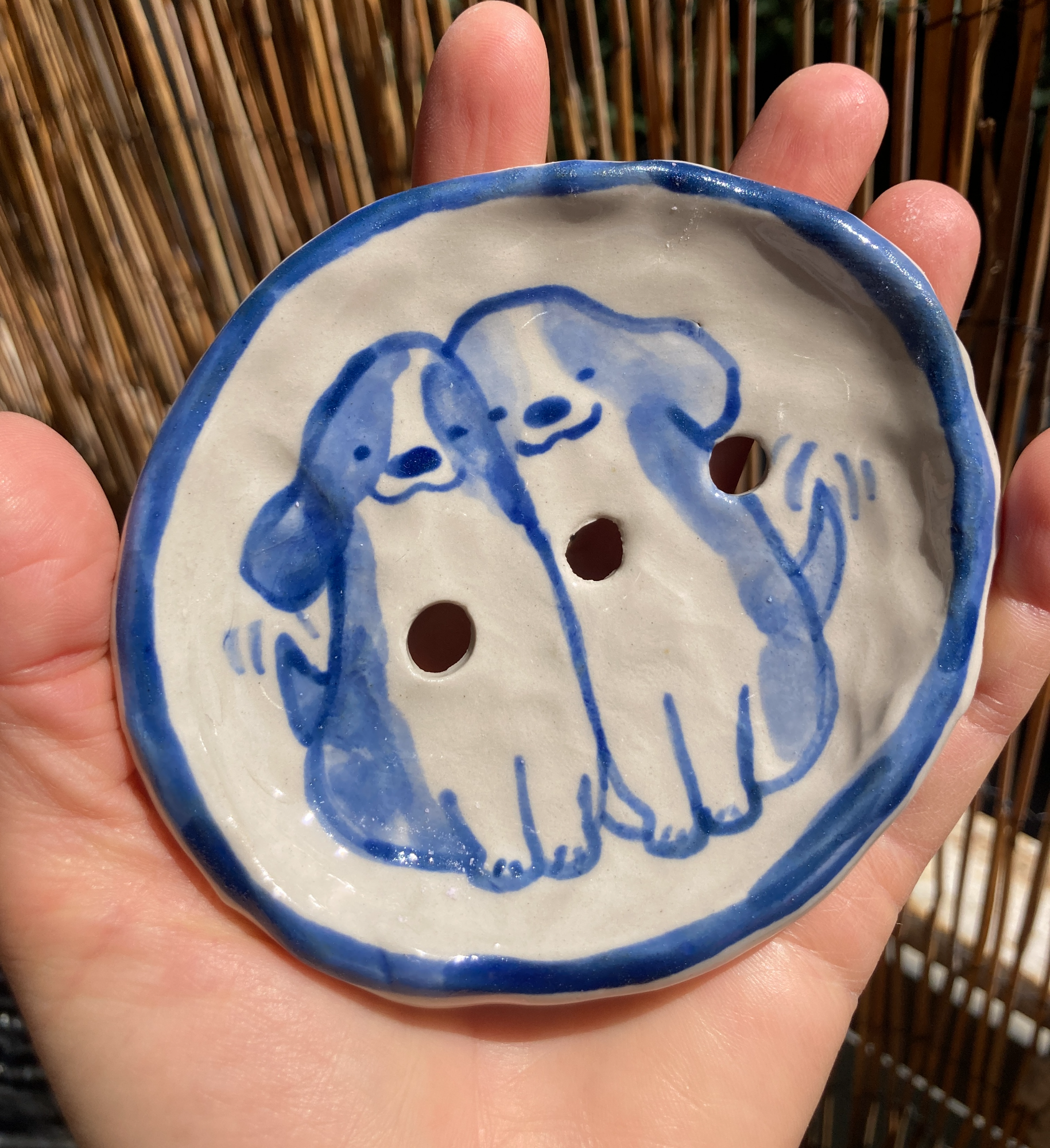 Doggies Soap Holder