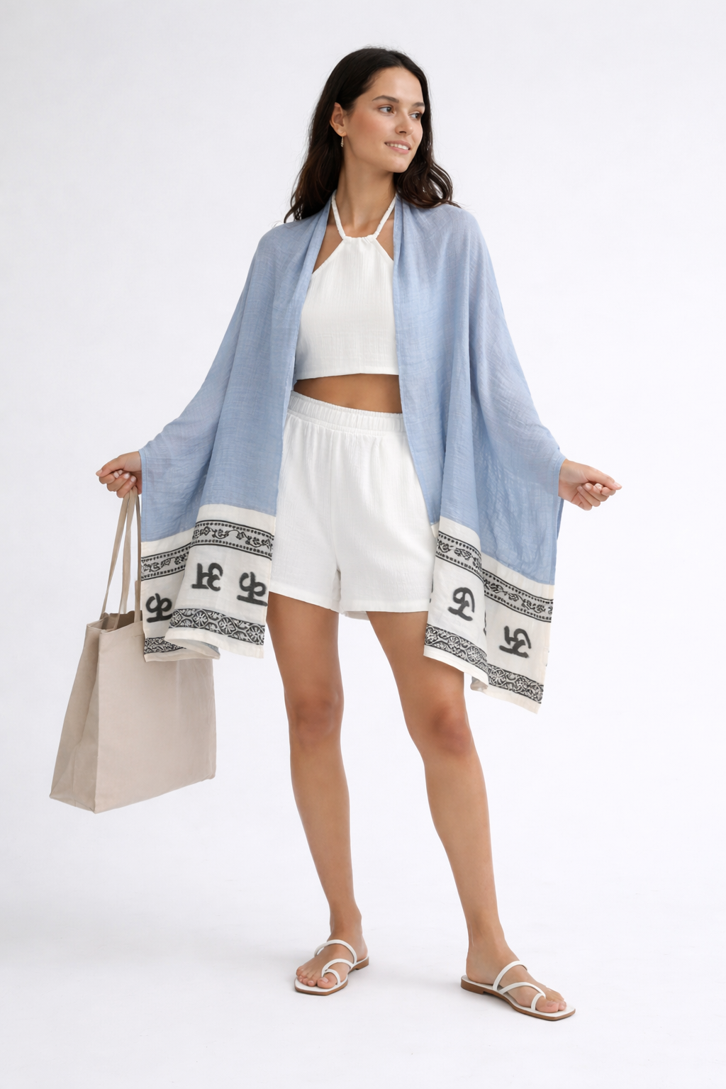 Blue Ether | Selene Shawl