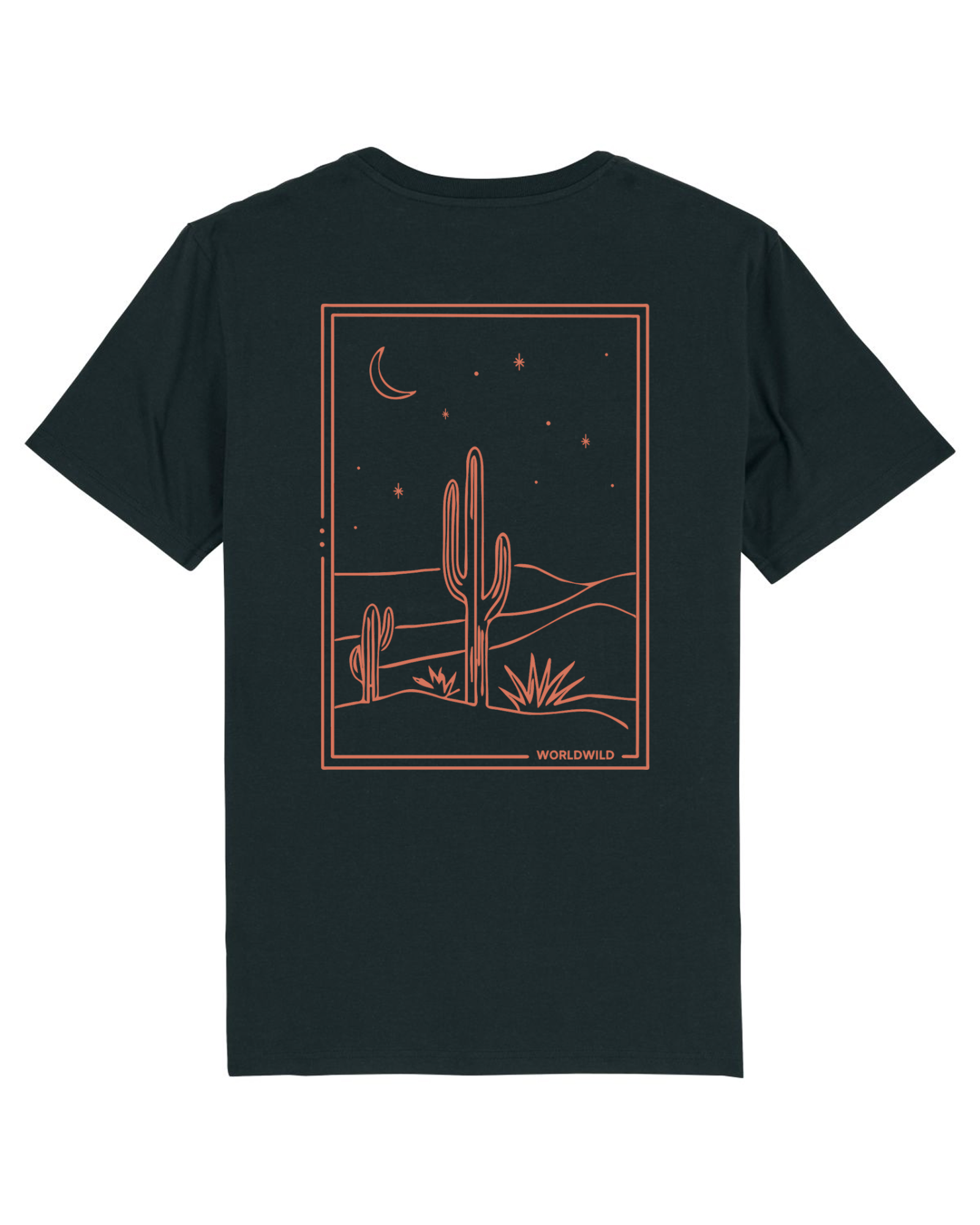Desert Dusk - Black Tee