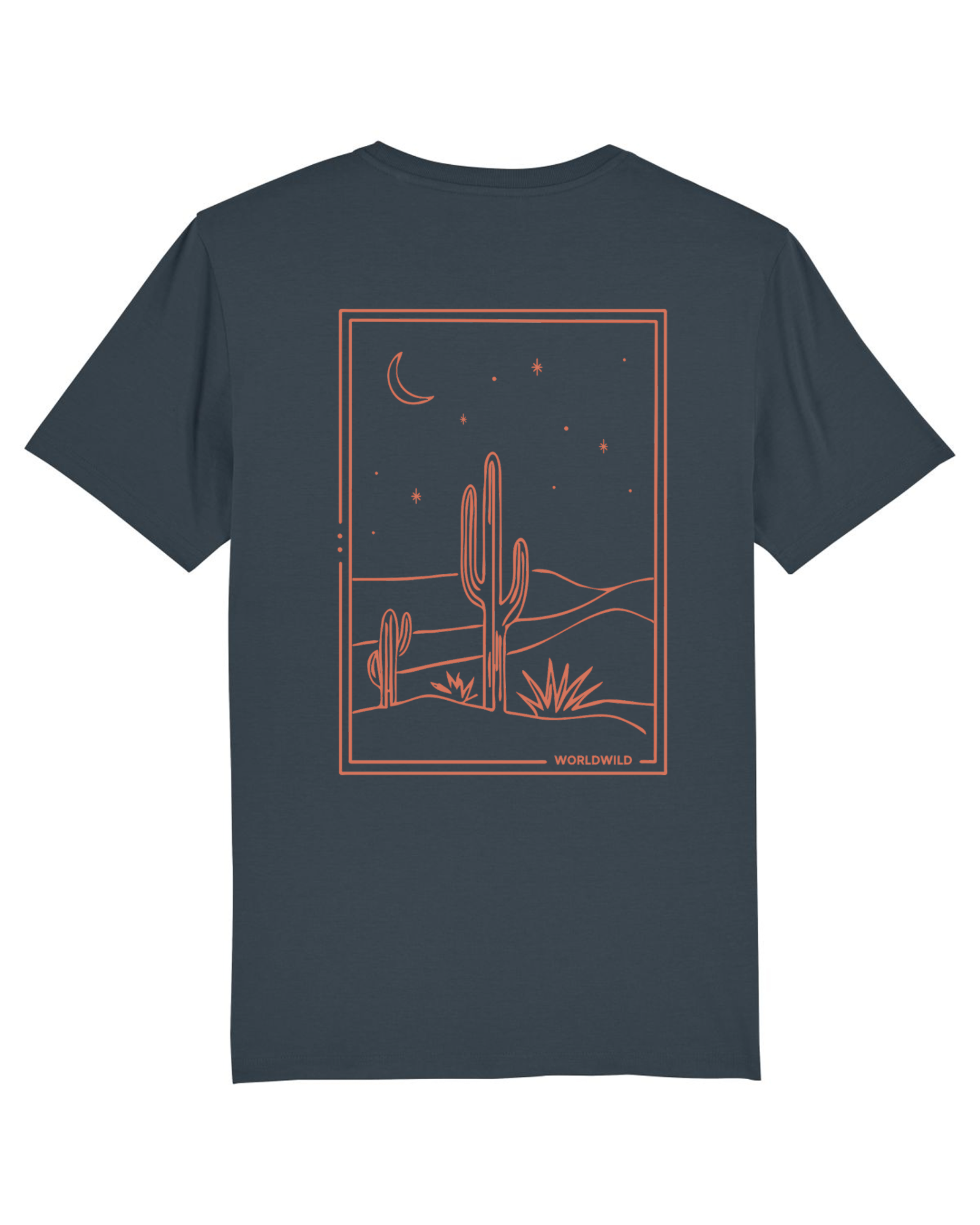 Desert Dusk - Matte Black Tee