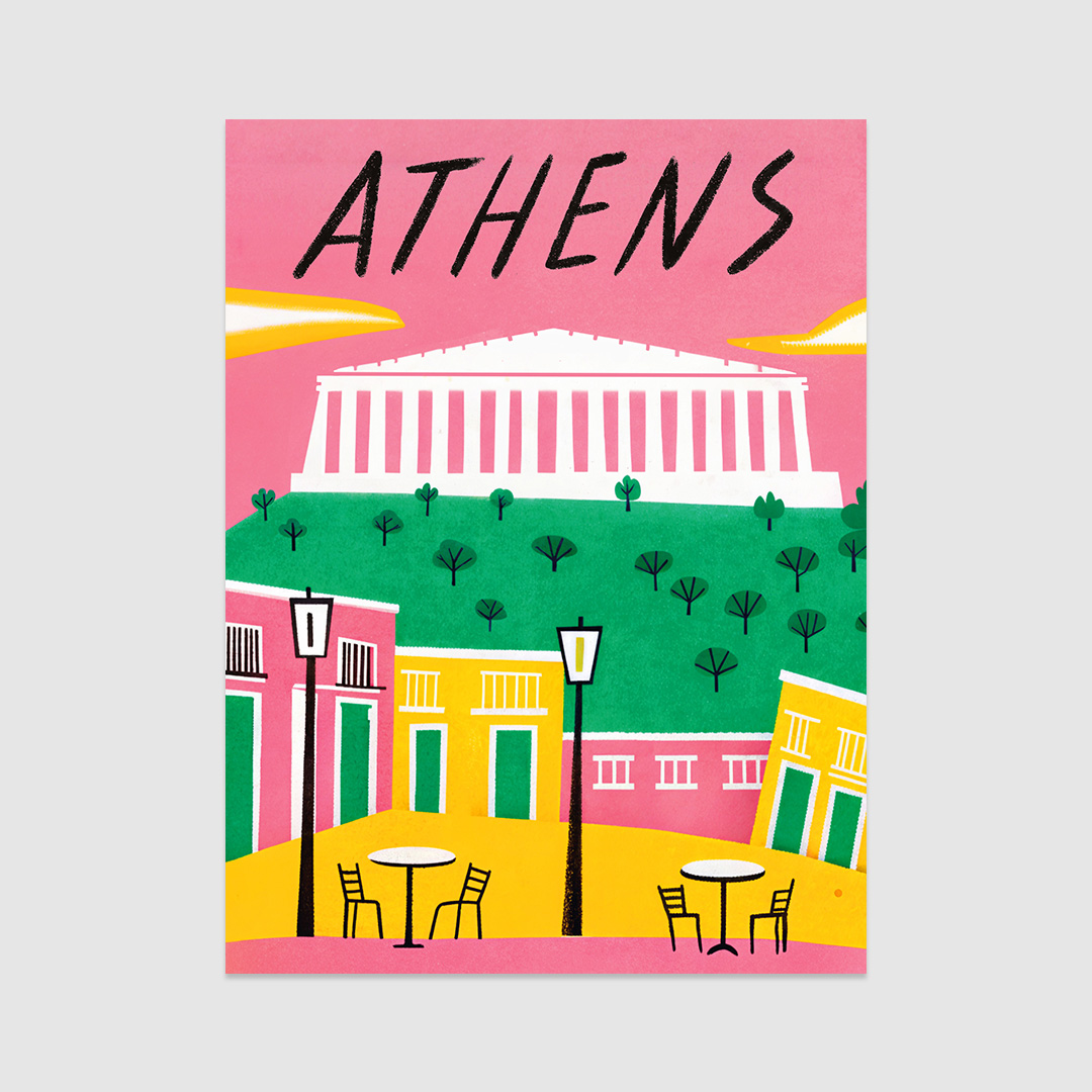 Athens - Landscape Poster Collection