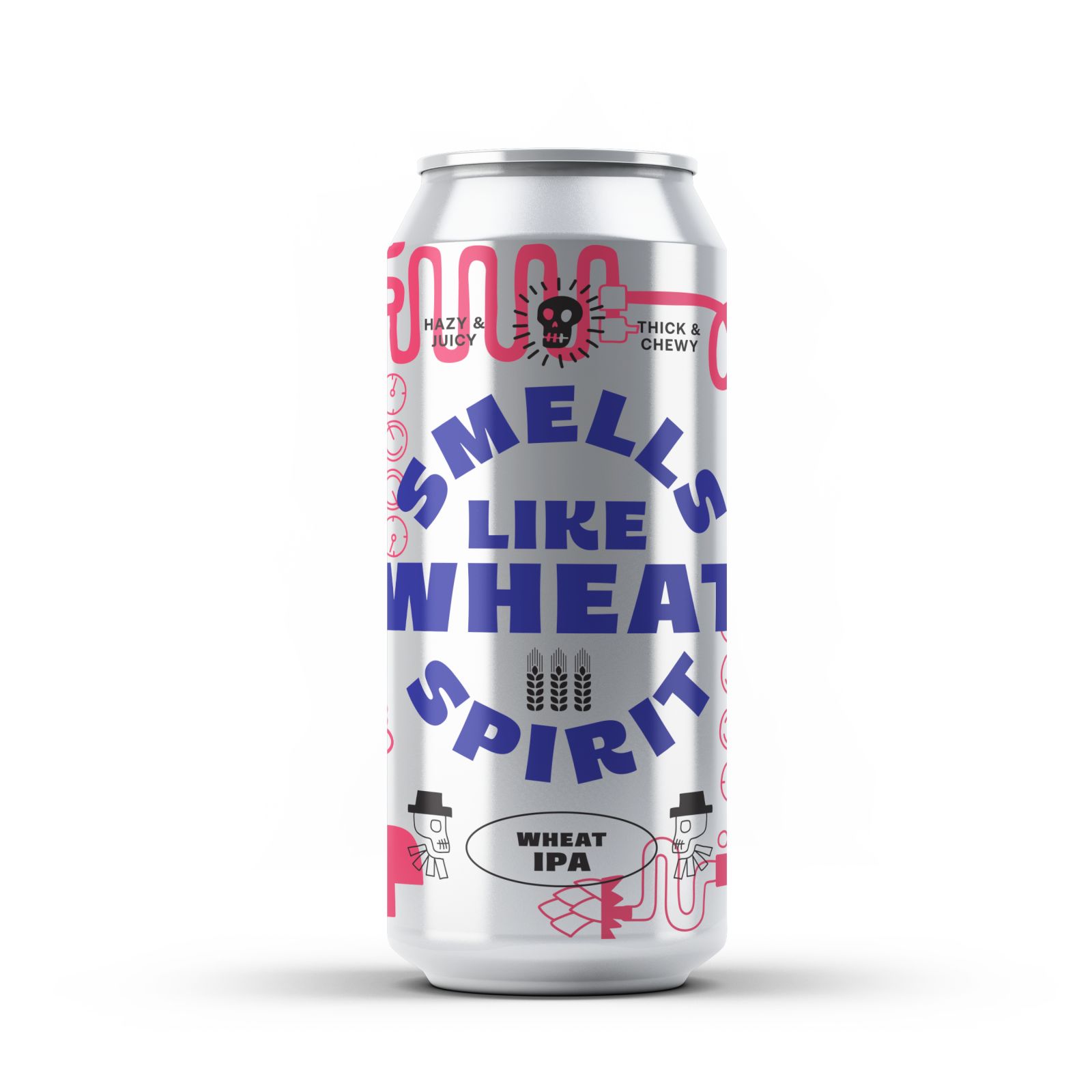 ALU x StrangeBrew Smells Like Wheat Spirit Hazy Wheat IPA κουτάκι 440ml
