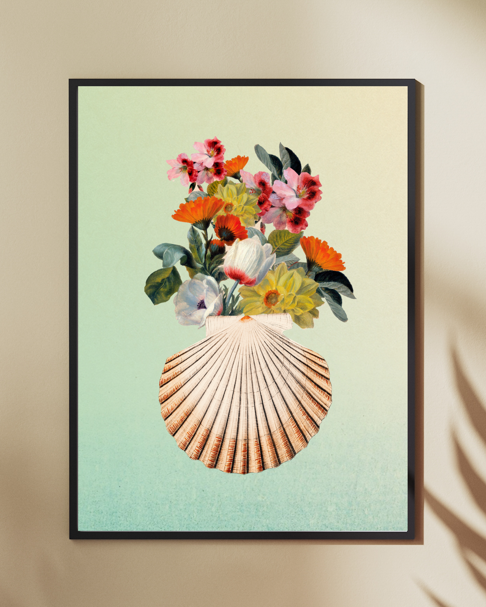 Sunkissed  | Surreal Collage Art Print 
