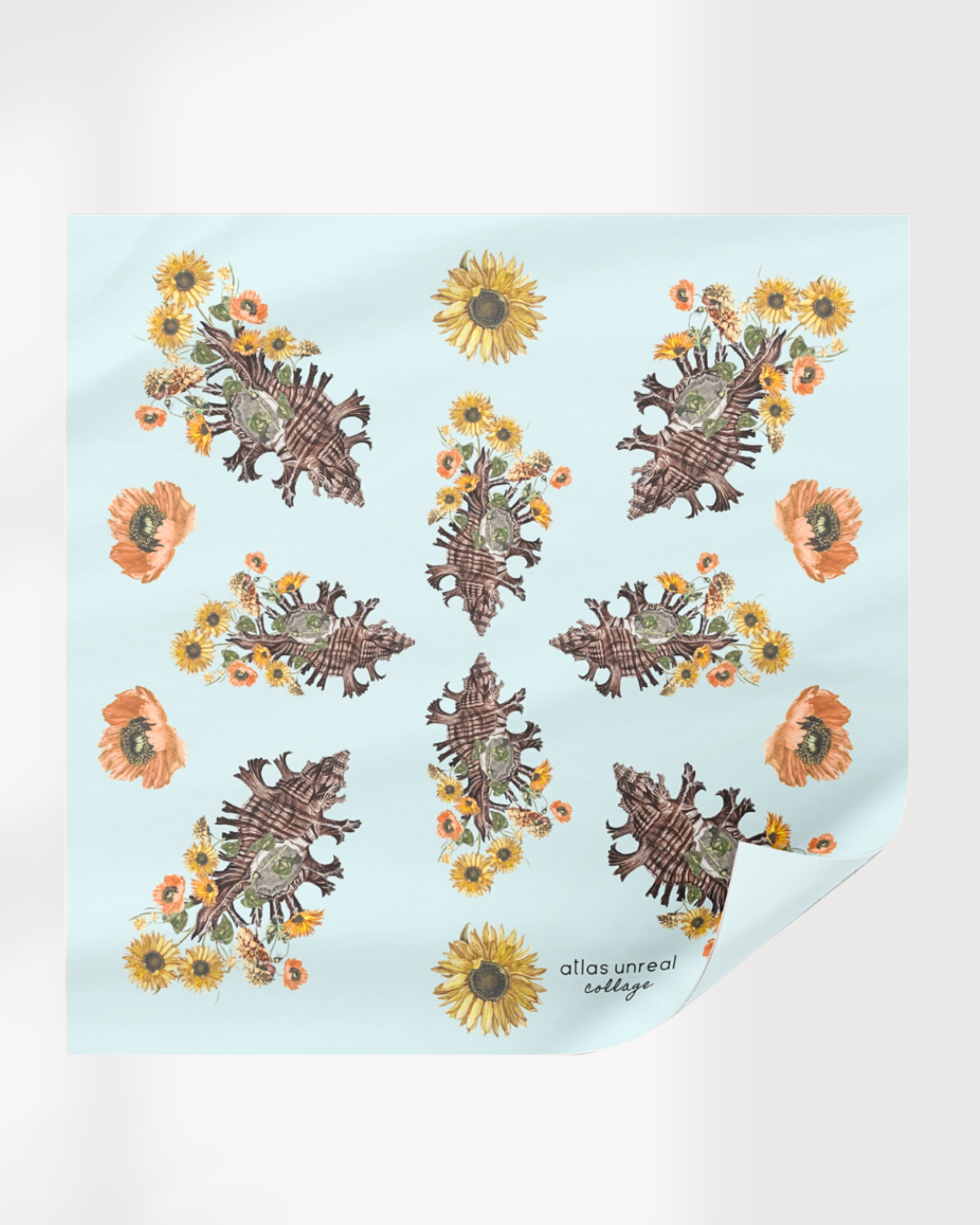 Summer Bloom  Square Scarf