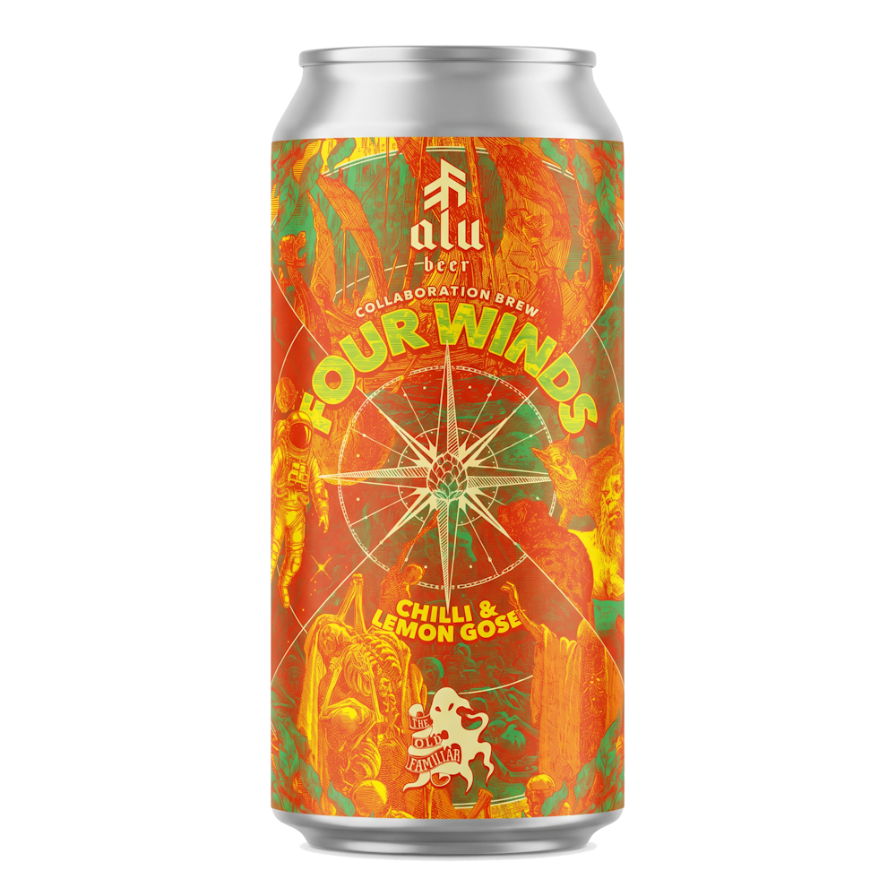 ALU X Old Familiar X Alea Brewing Co X Tapfield 'Four Winds' Chili Lemon Gose κουτάκι 500ml