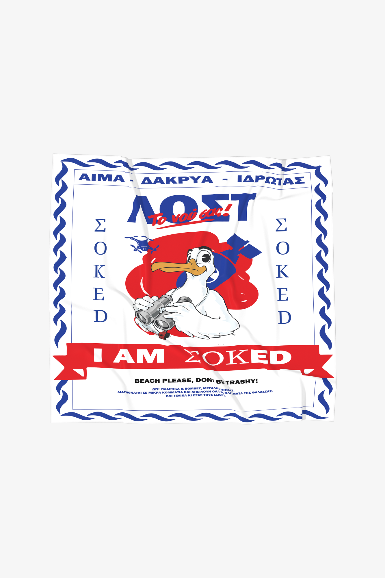Lost & Σοκed Scarf