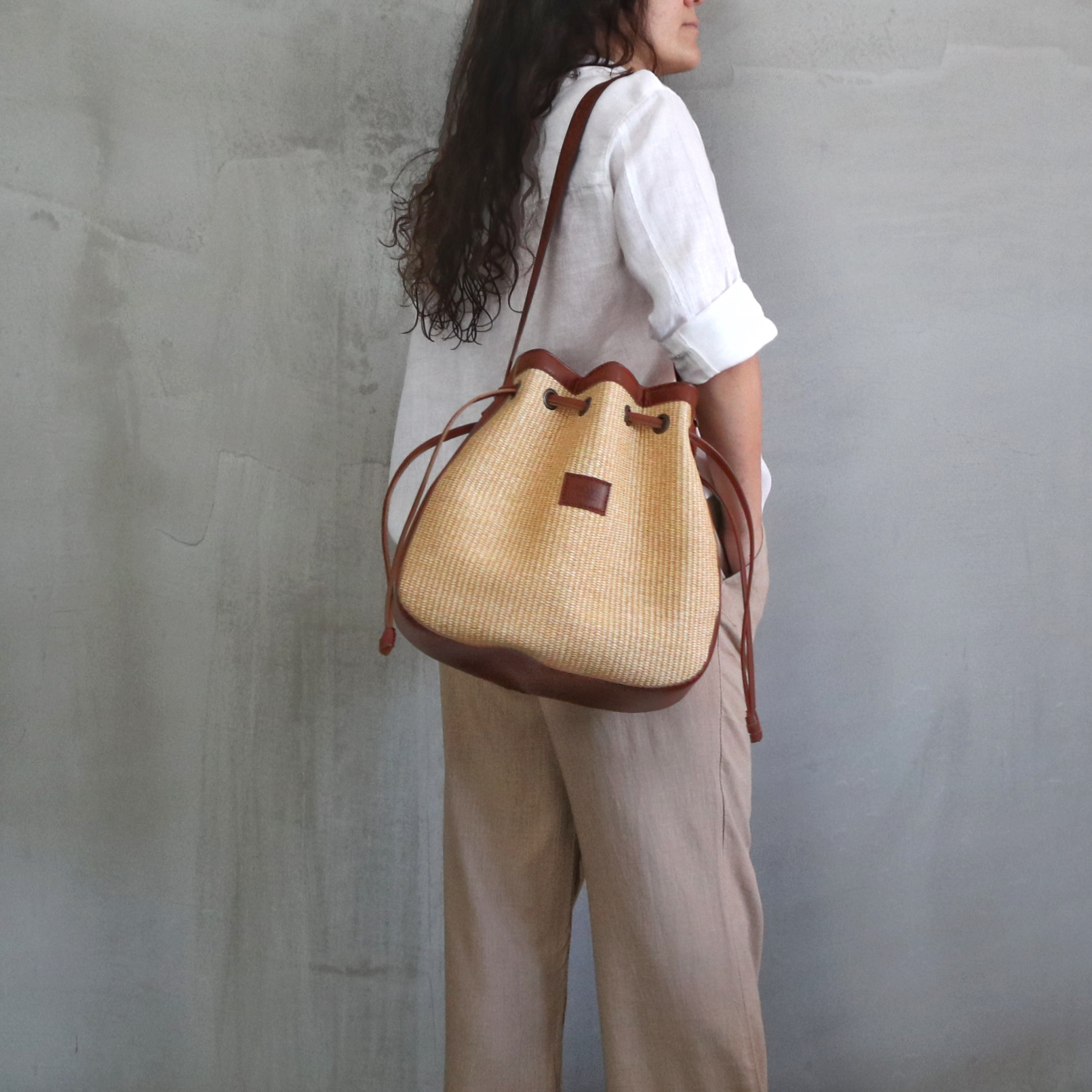 Maree, Raffia Bag