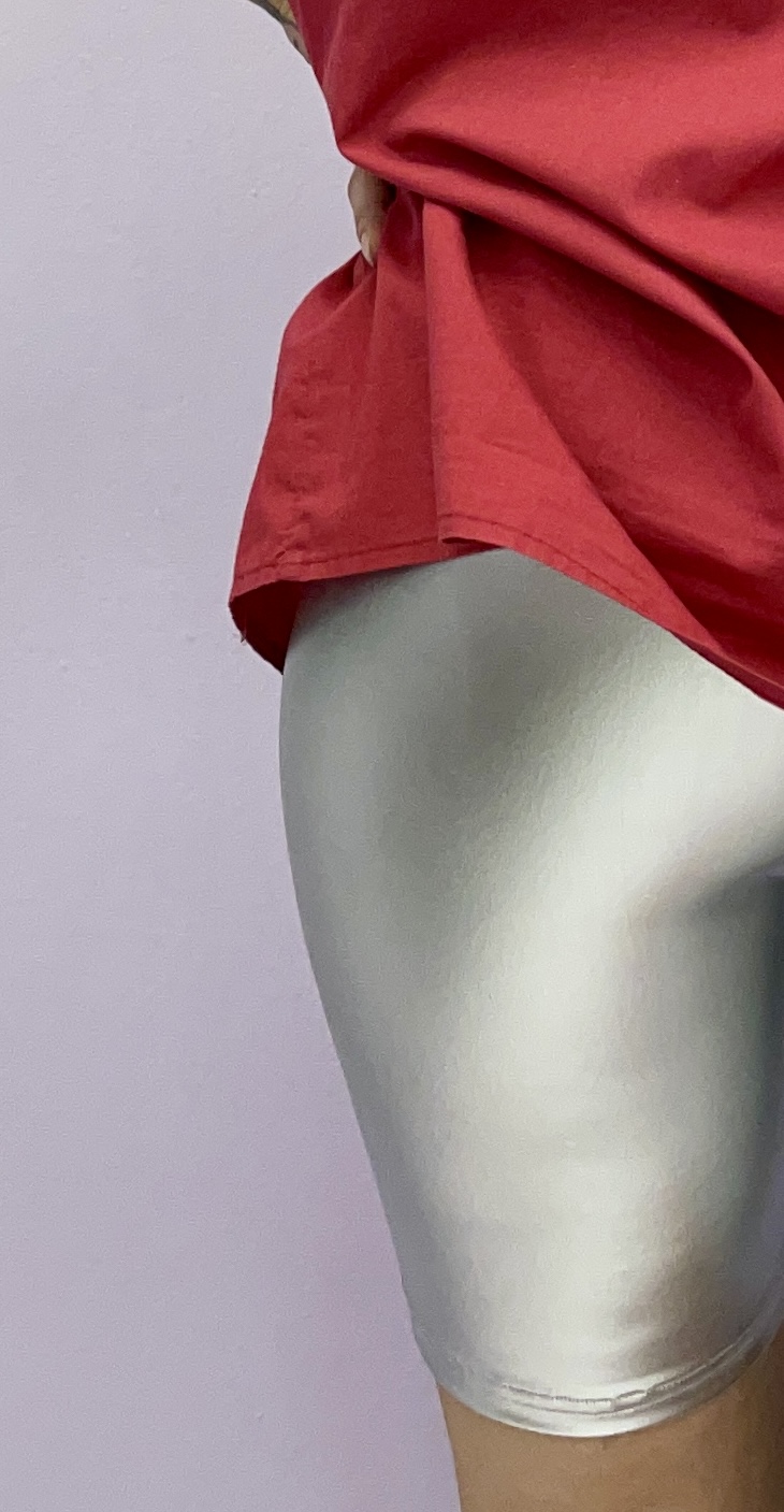 The *space disco* biker shorts