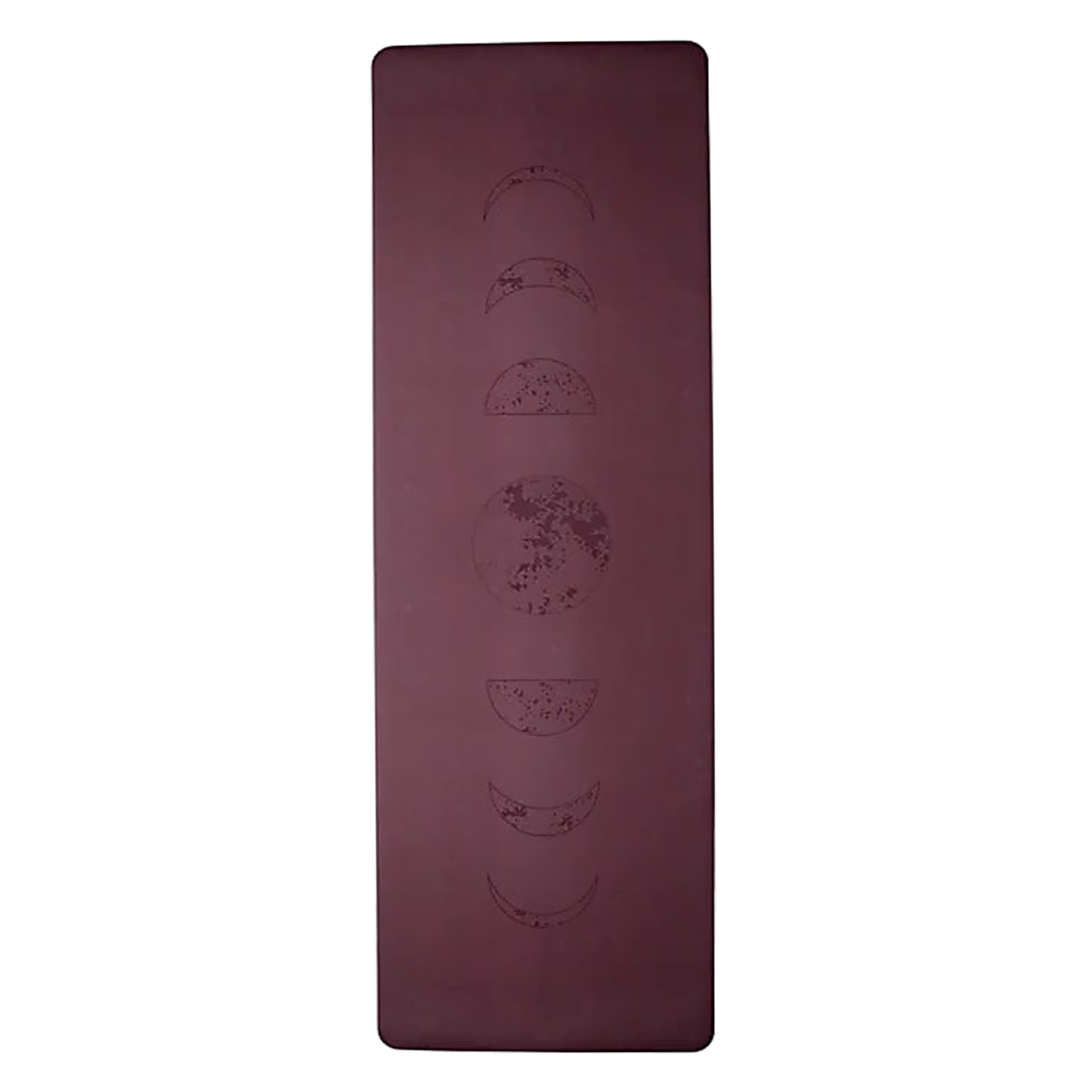 Στρώμα Γιόγκα Pro Yoga Mat Celestial Moon Burgundy 183cm με Ιμάντα Μεταφοράς