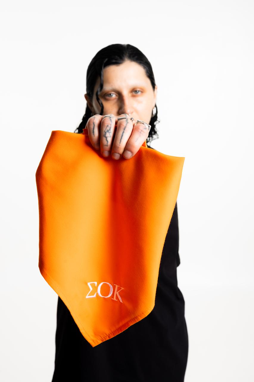 ΣΟΚ Bandana -Orange