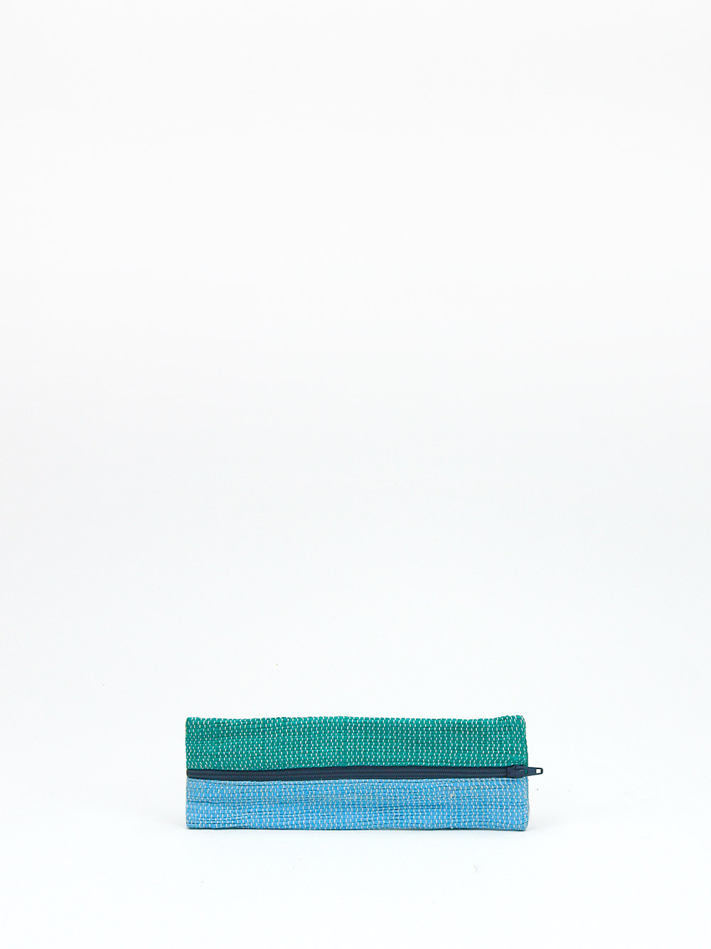 Vegan Blue & Green Slim Case in Recycled Plastic