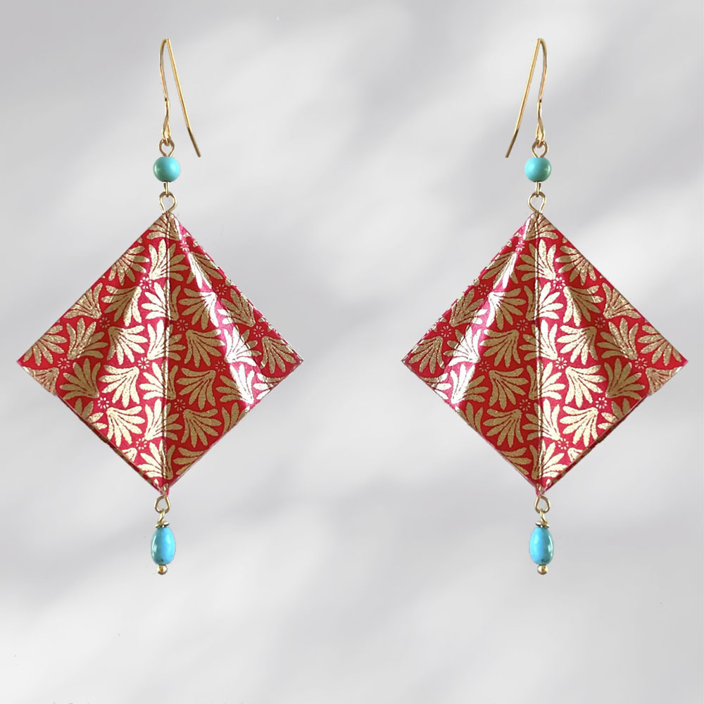 Kimono Origami Earrings